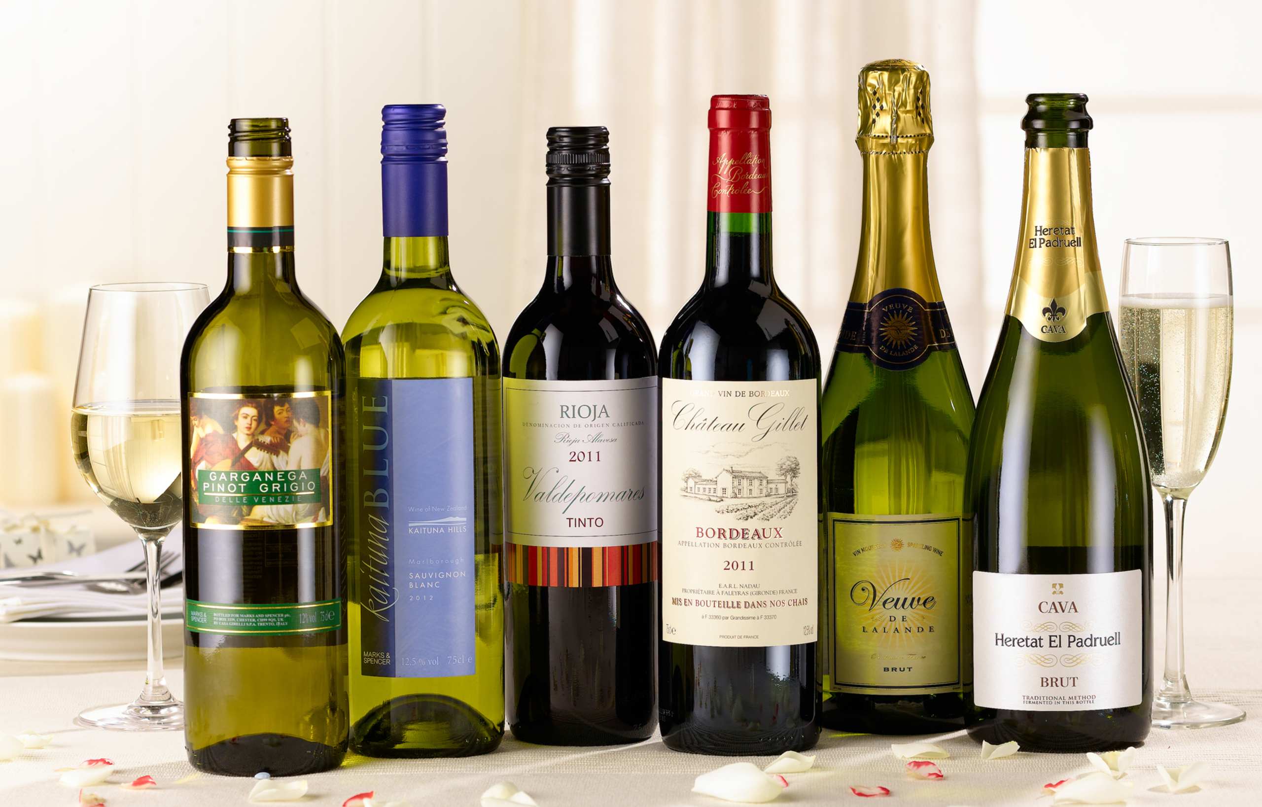 Wedding Wine Tasting Selection - Case of 6 1 of 1