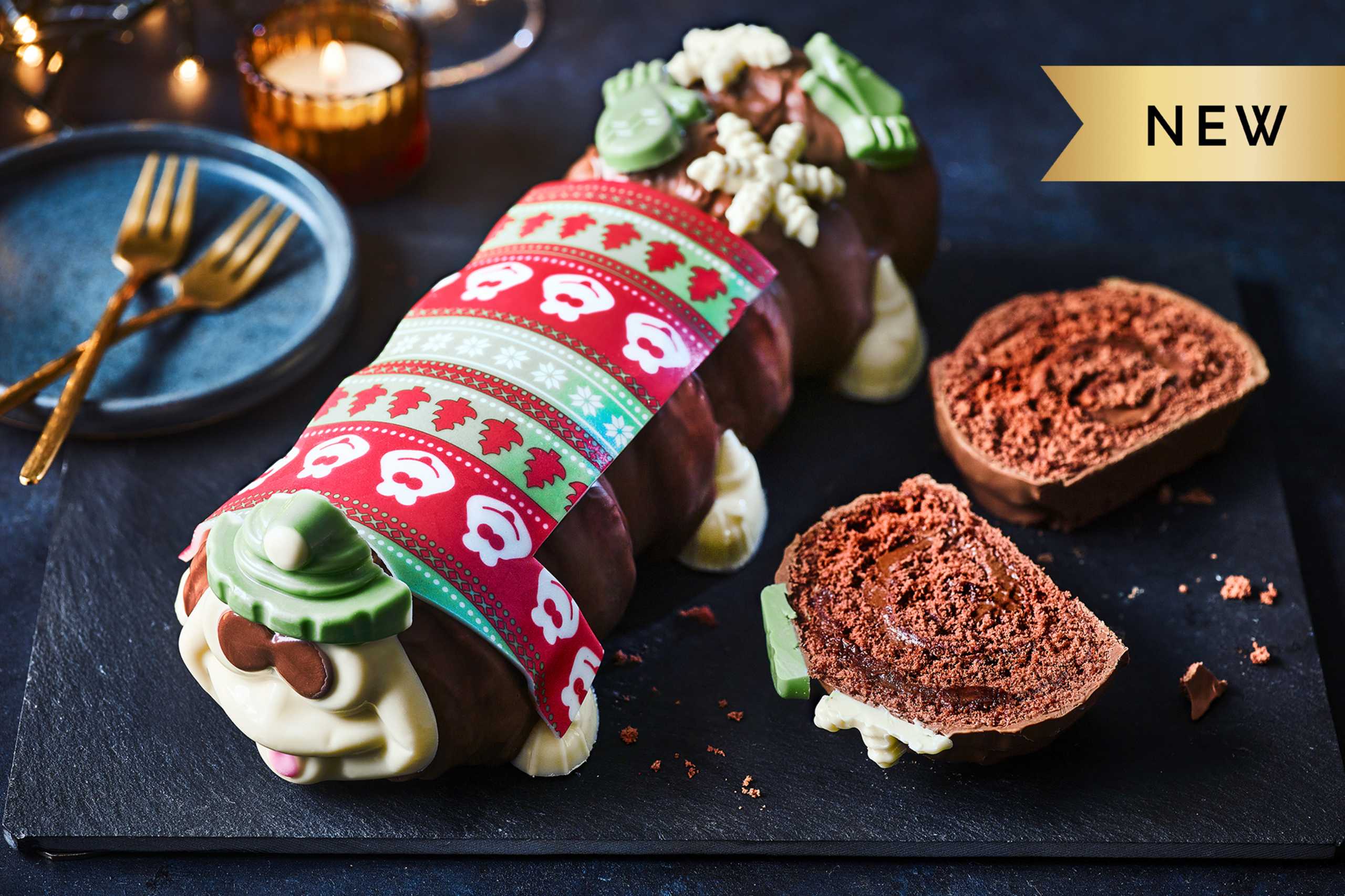 Christmas Jumper Colin the Caterpillar™ (Serves 10) 1 of 2