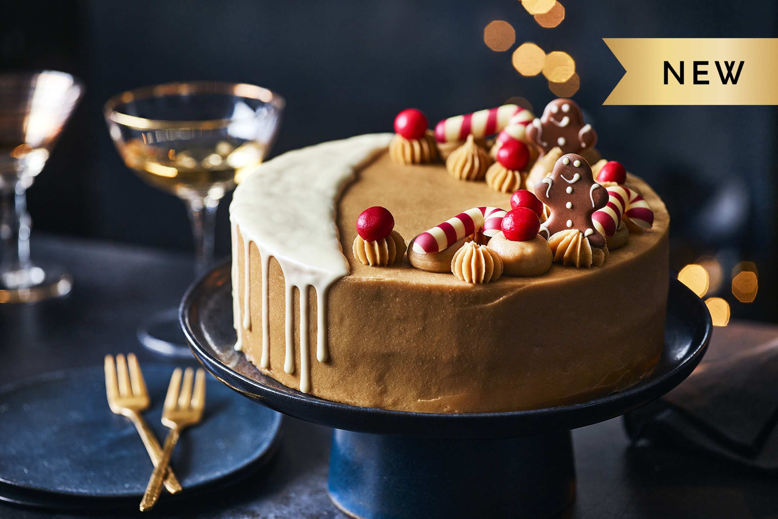 Christmas Caramel Cake (Serves 12) 1 of 3