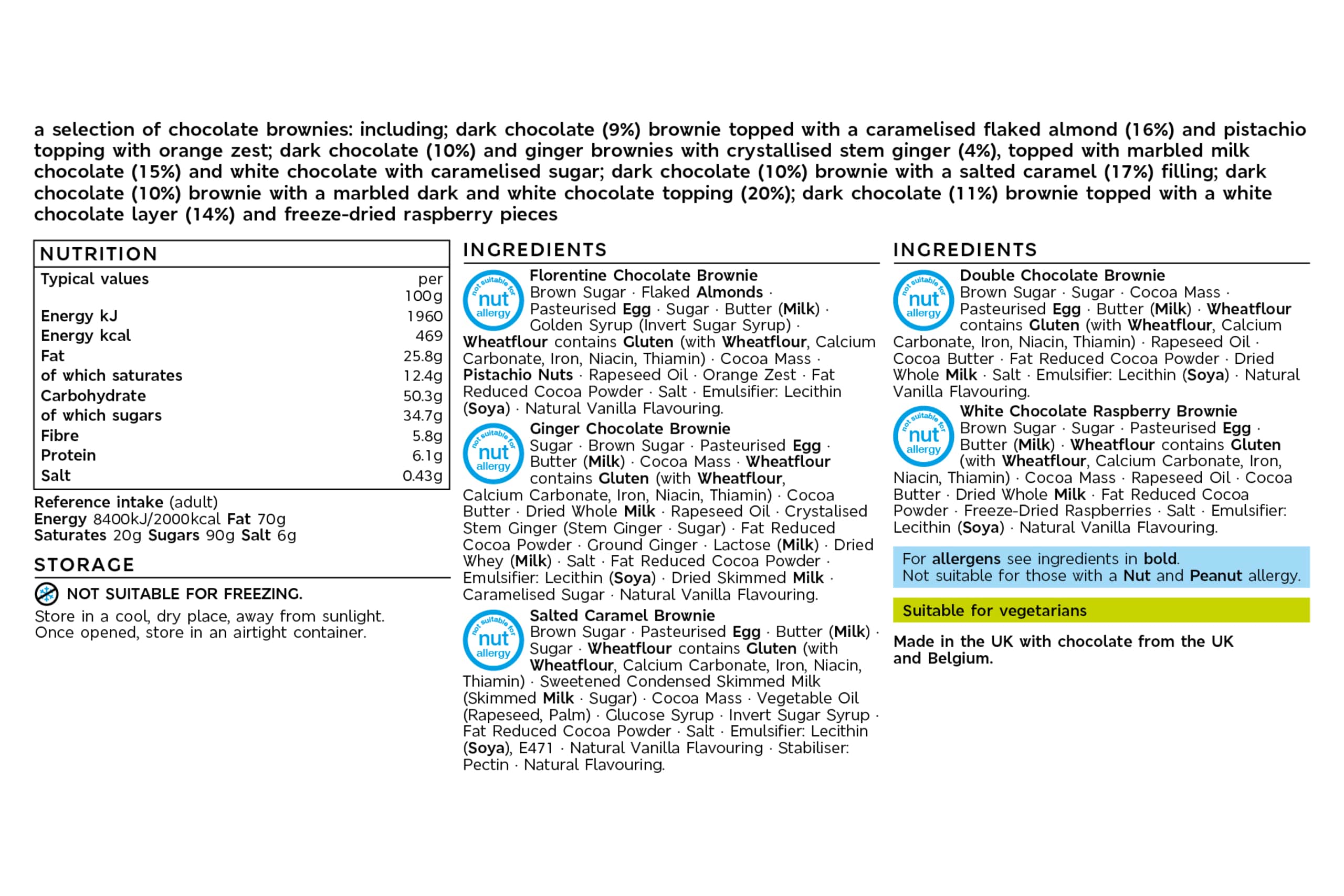 Collection Brownie Selection Wreath (20 Pieces) 2 of 2