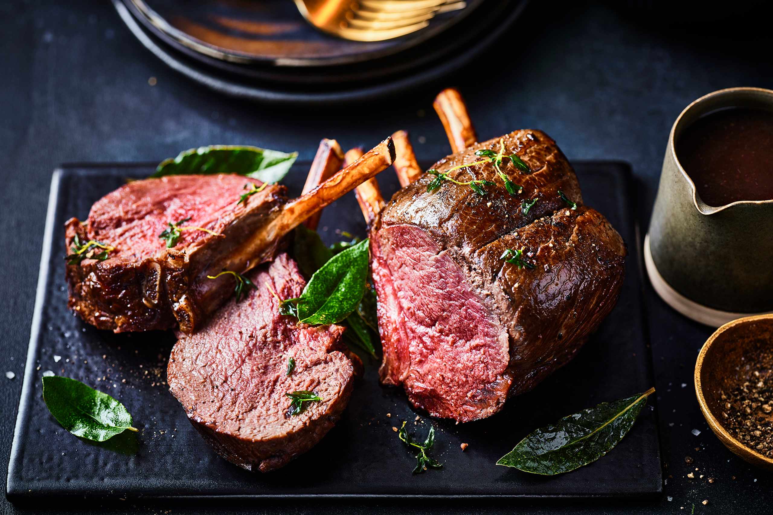 Collection venison five-bone rib joint  1 of 2