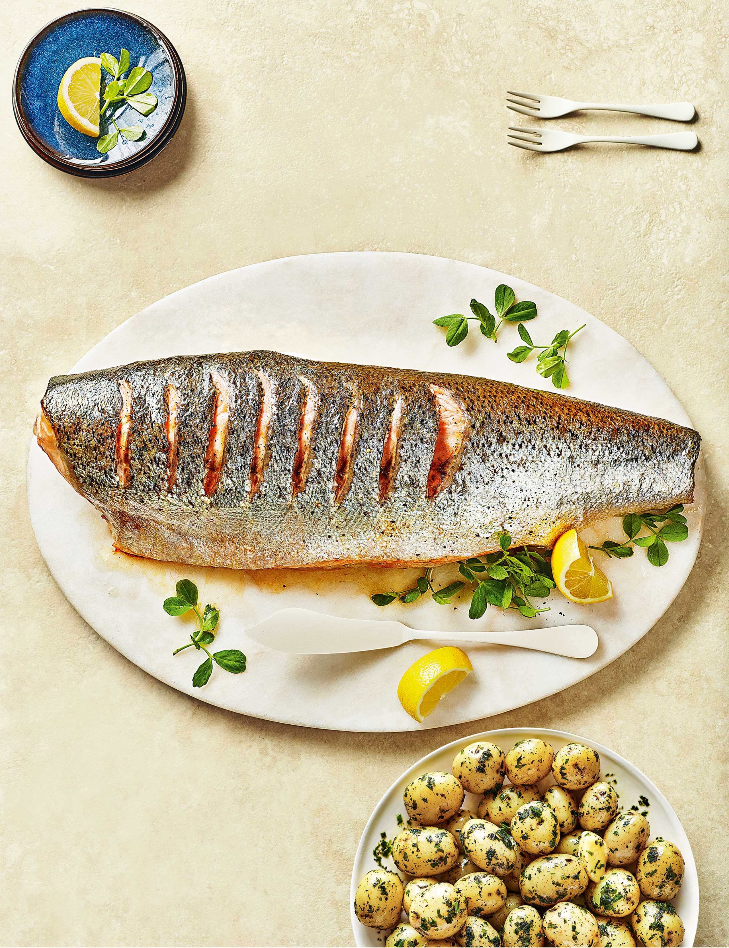 Whole Scottish Salmon (Serves 10-12) - (Last Collection Date 30th September 2020) 1 of 3