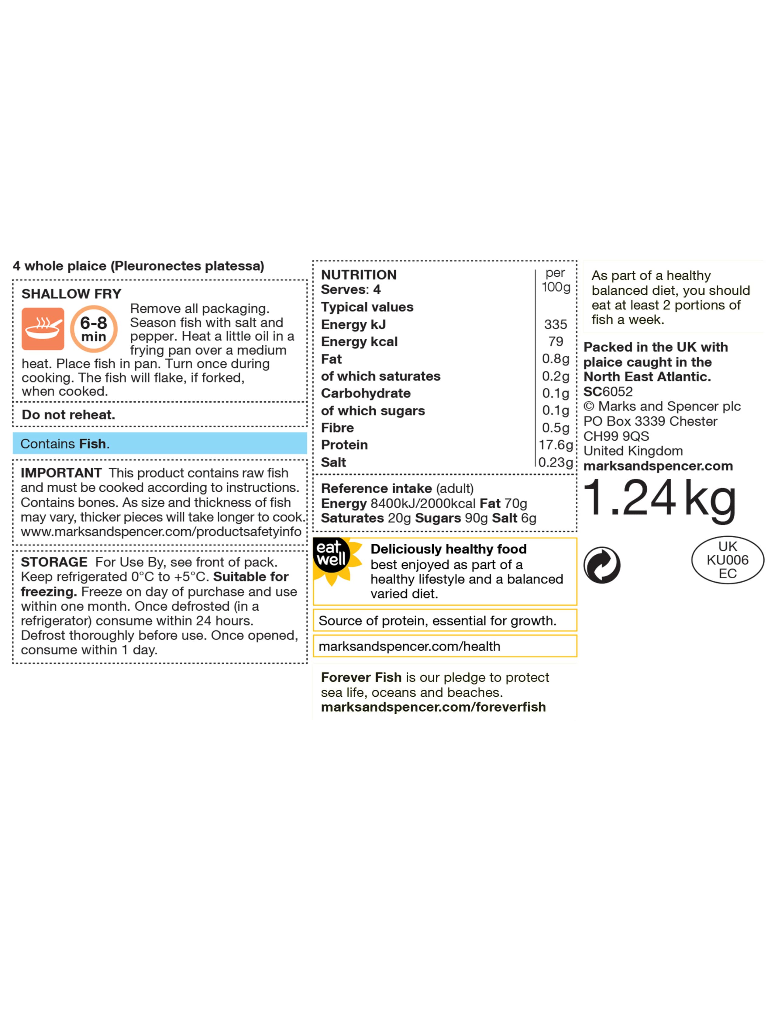 4 Whole Plaice 3 of 3