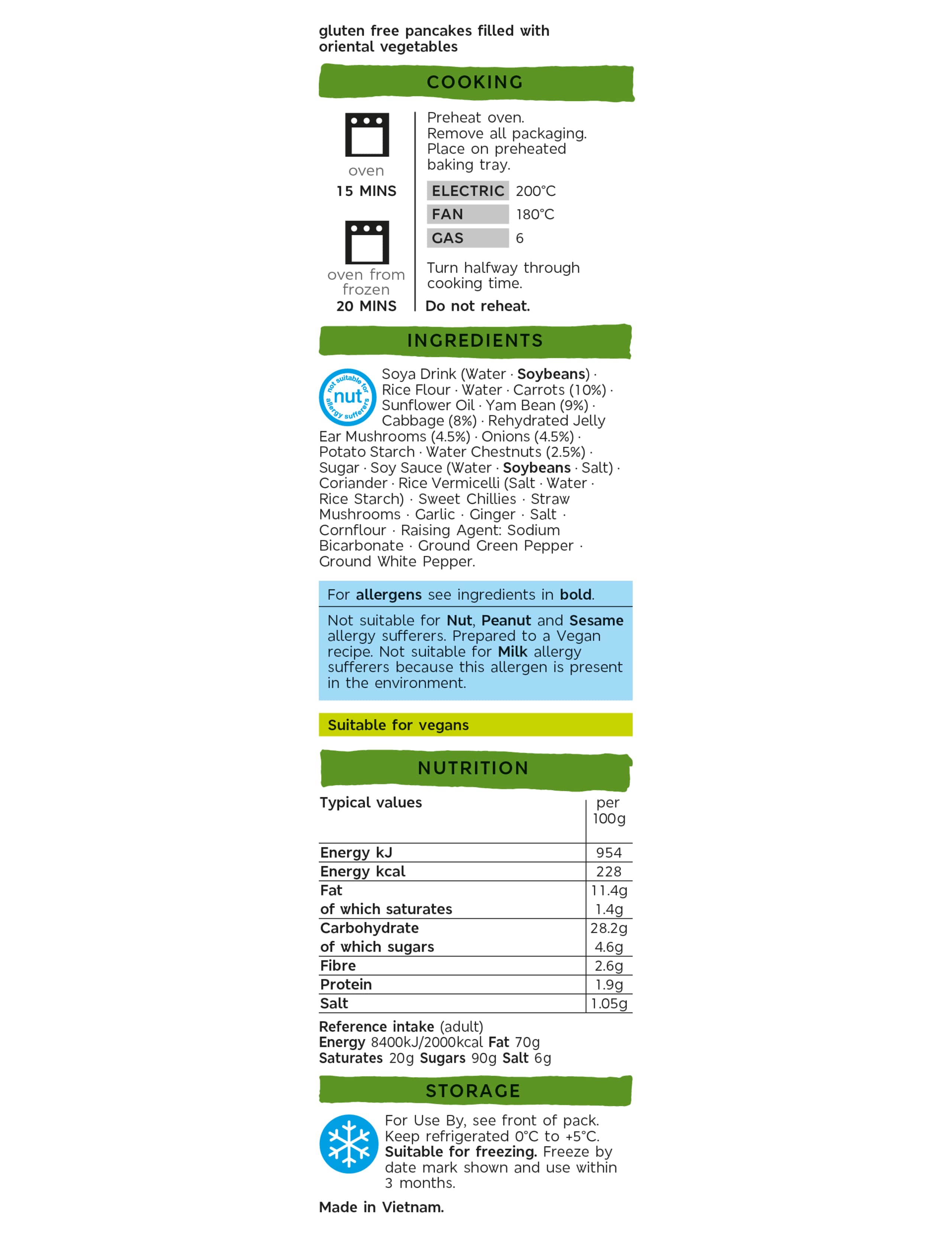 Made Without Veg Spring Rolls (Serves 4) - (Last Collection Date 30th September 2020) 2 of 2