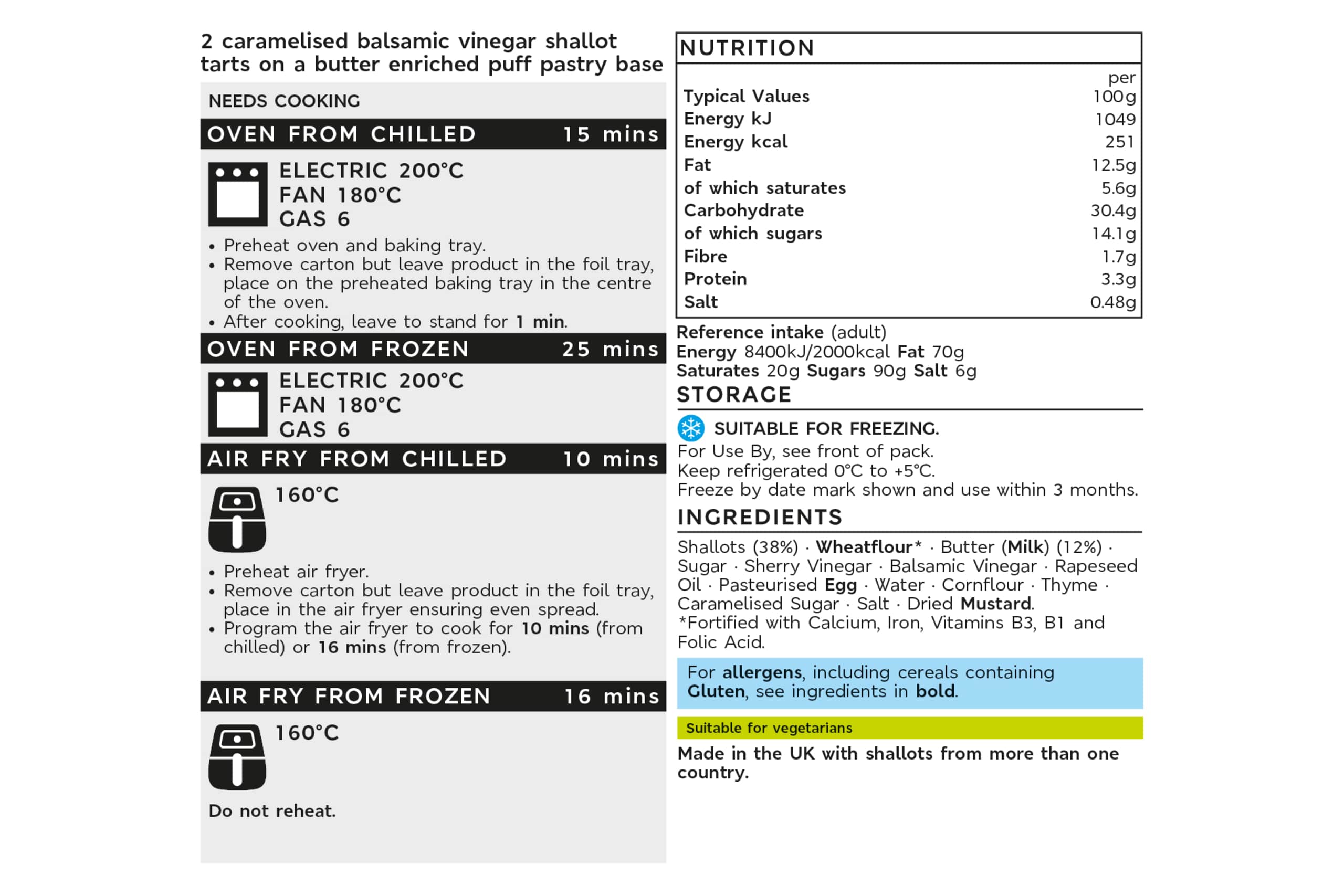Shallot Tarte Tatin (Serves 2) 2 of 2