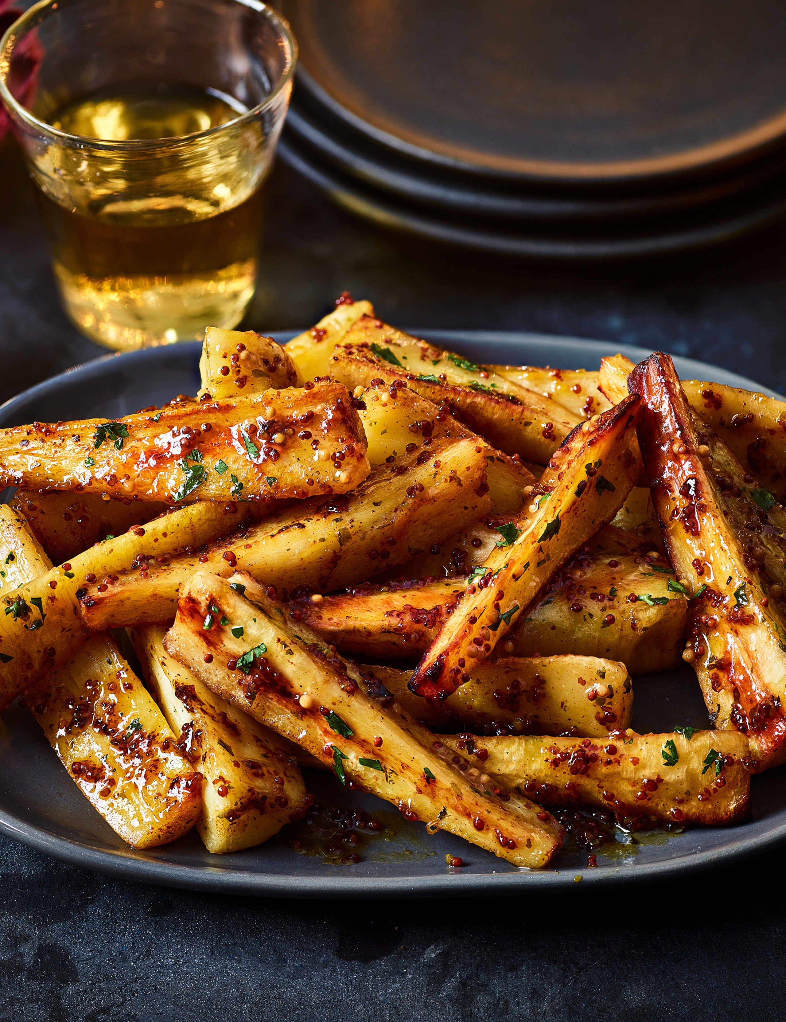 Honey & Mustard Parsnips (Serves 4) 1 of 2