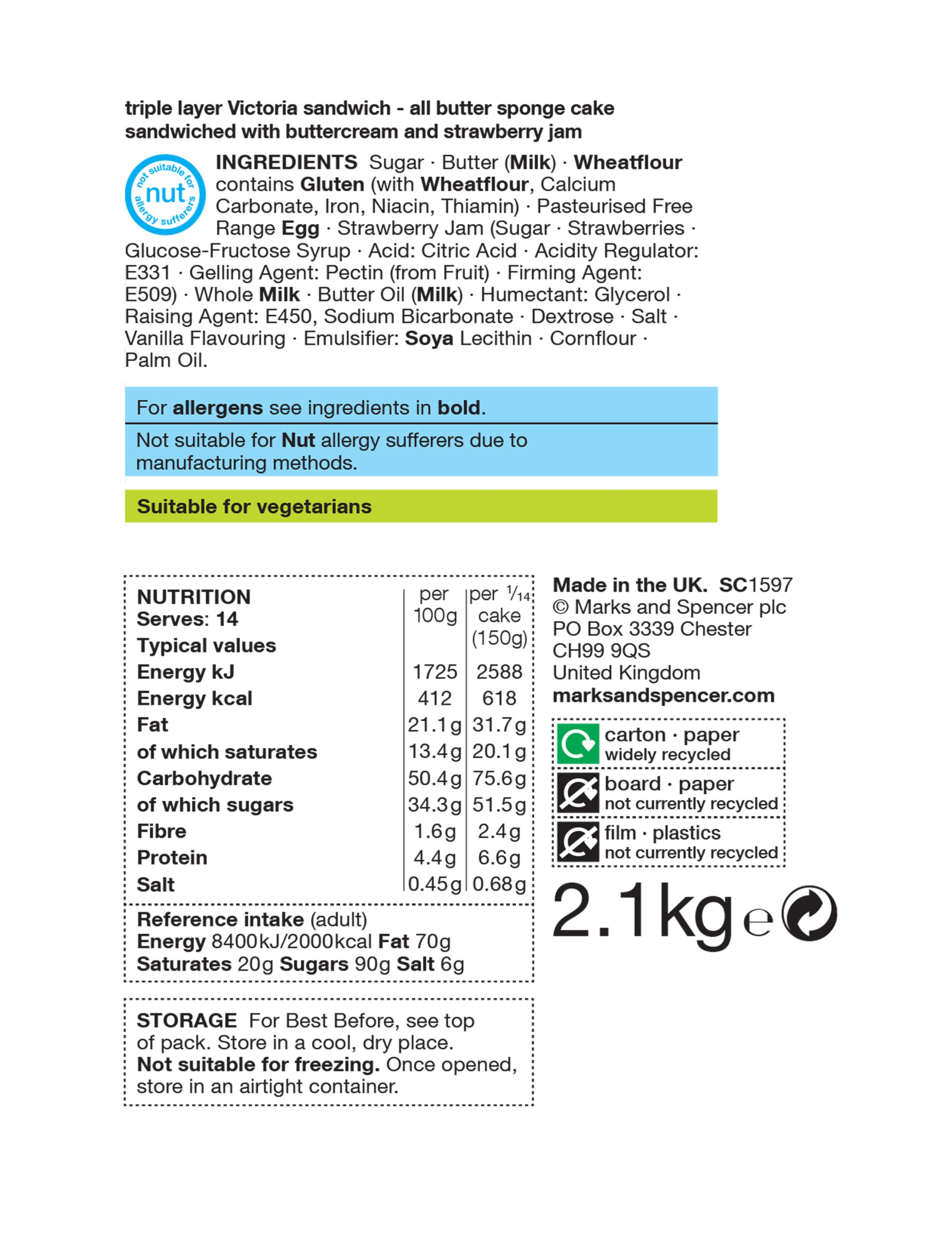 Victoria Sandwich 3 of 3