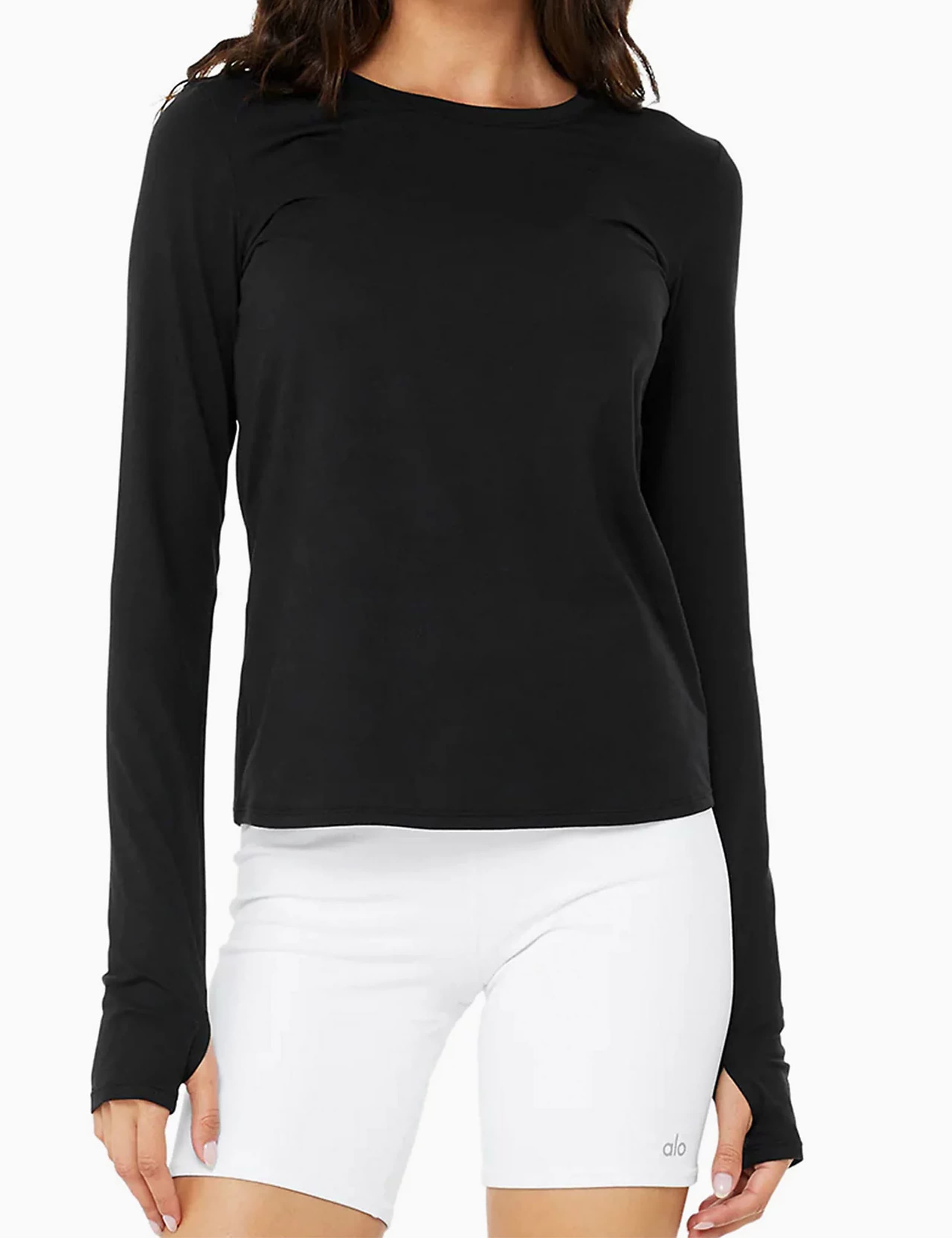 Alosoft Finesse Crew Neck Top 1 of 4