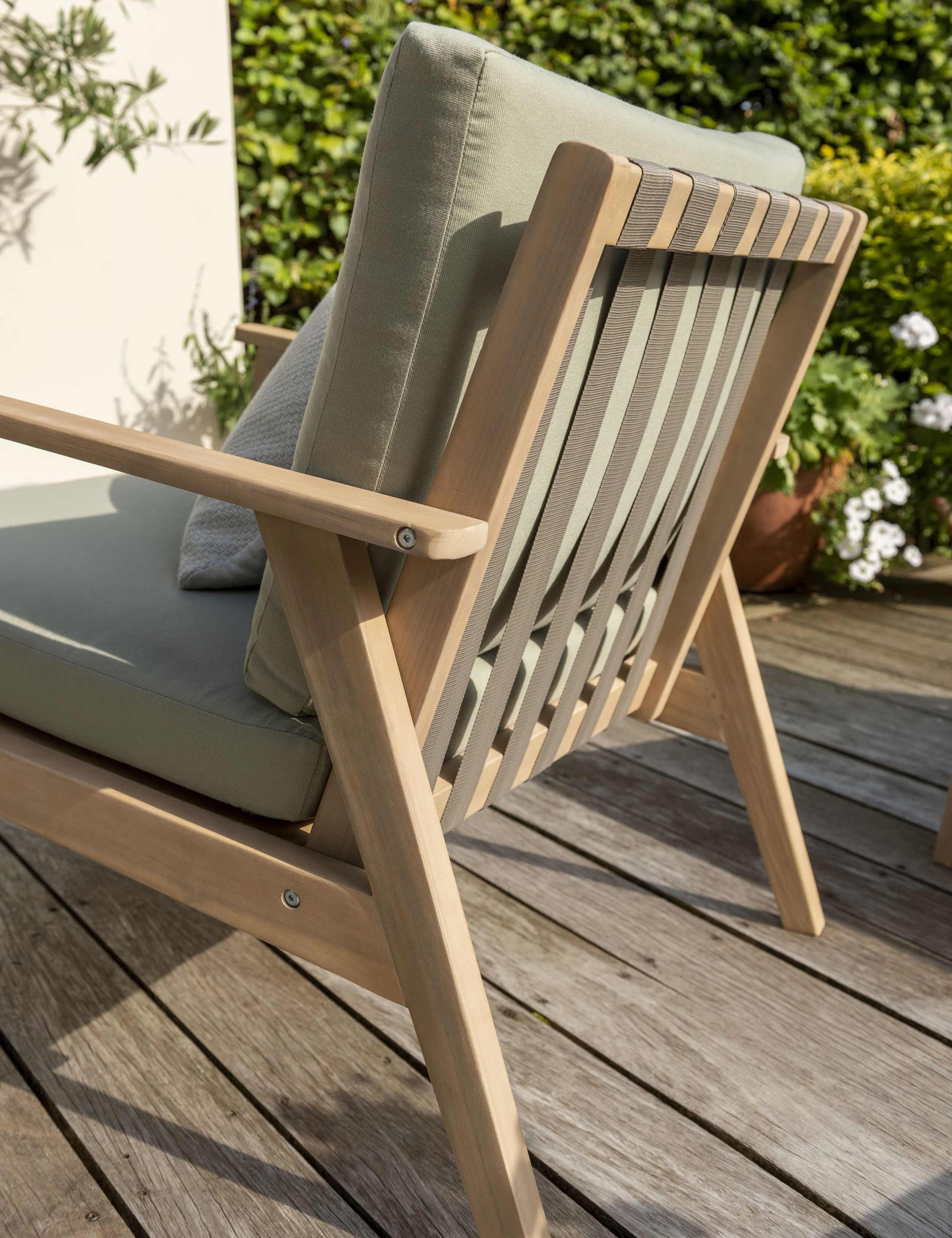 Hampton 4 Seater Garden Sofa Set 4 of 4