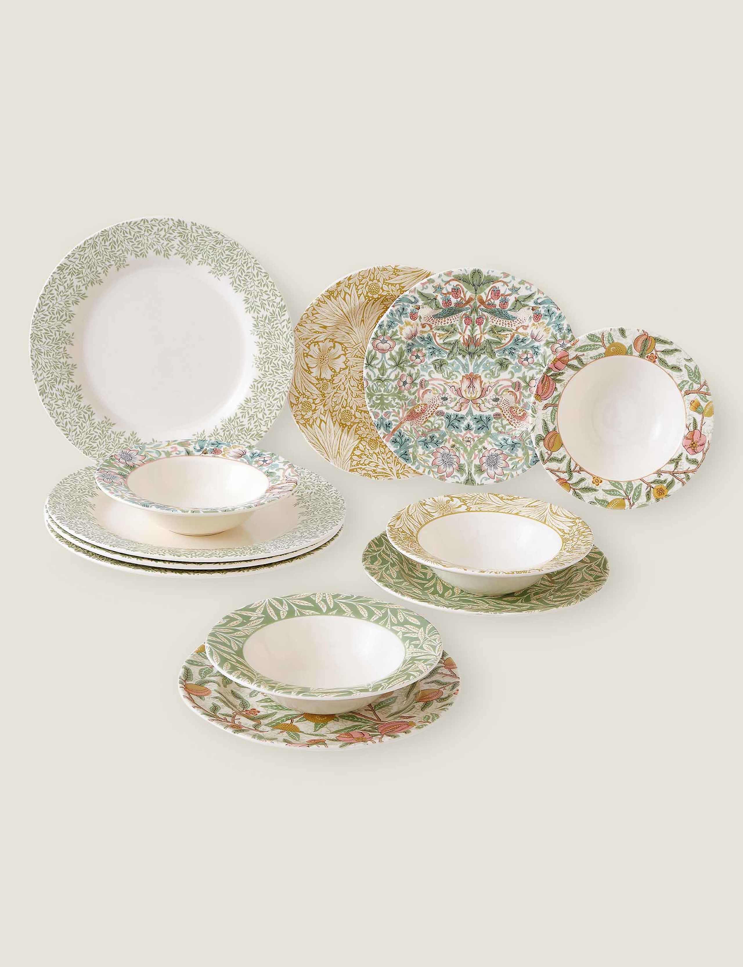 12 Piece Patterned Dinner Set 2 of 5