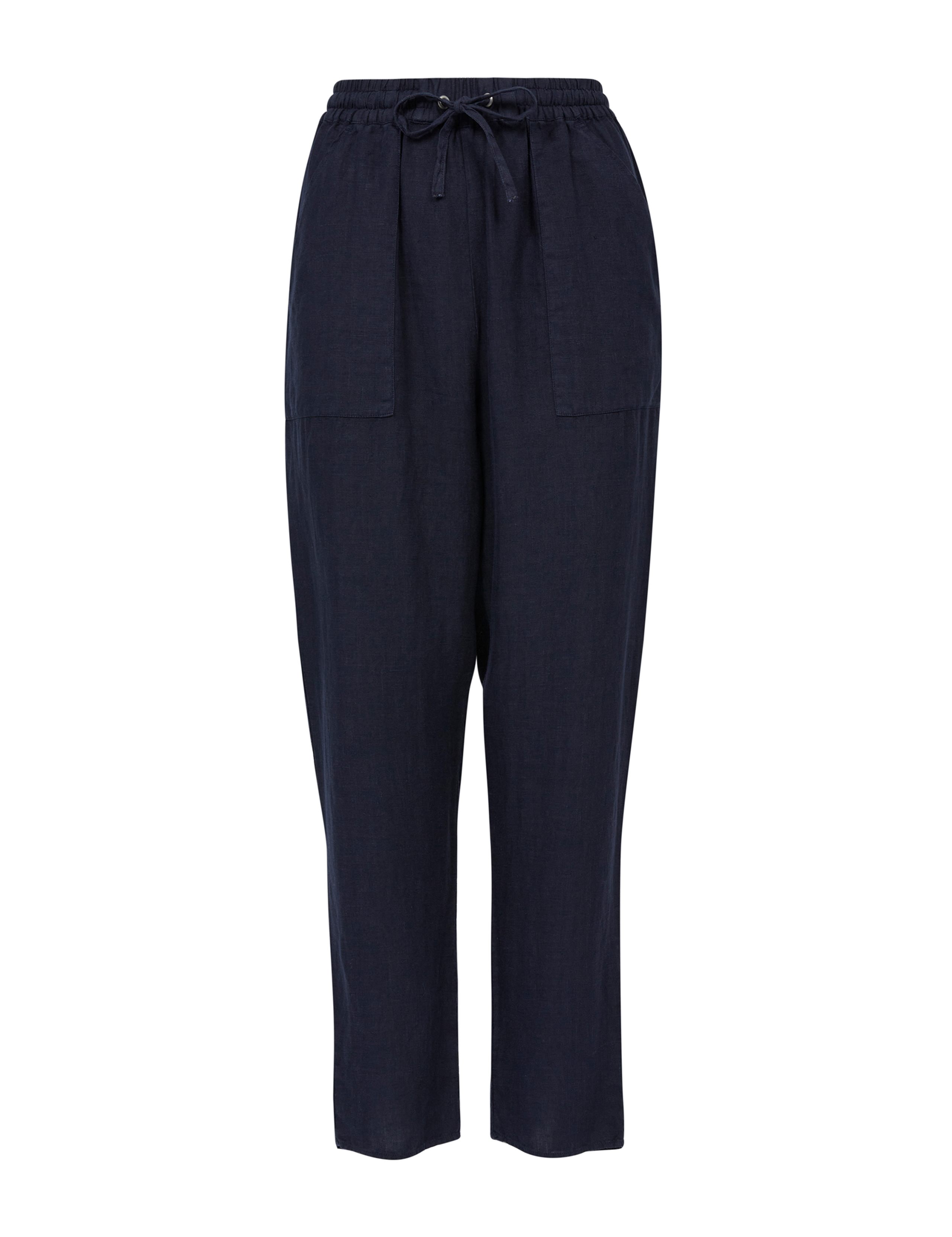 Pure Linen Woven Straight Leg Joggers 4 of 5