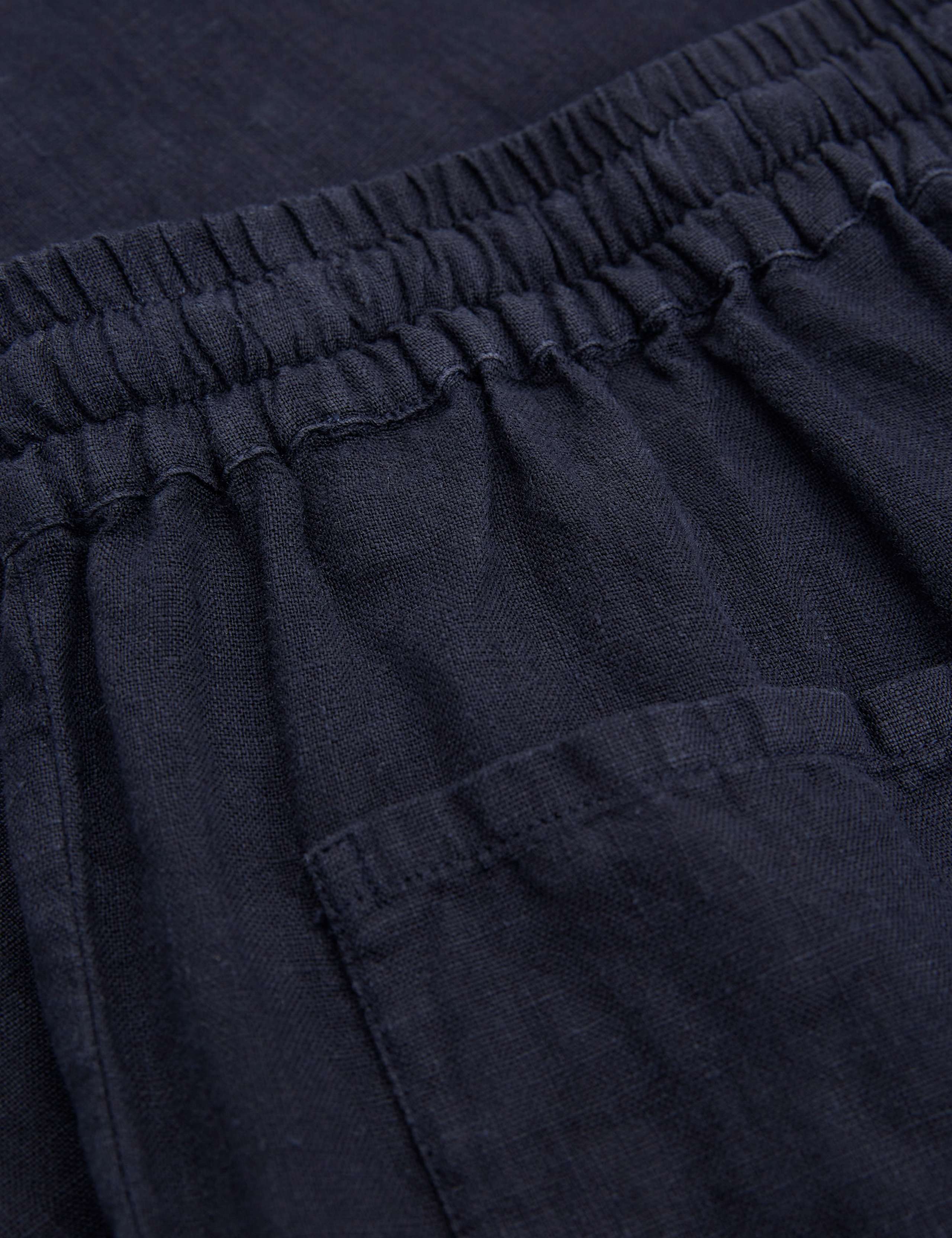 Pure Linen Woven Straight Leg Joggers 5 of 5