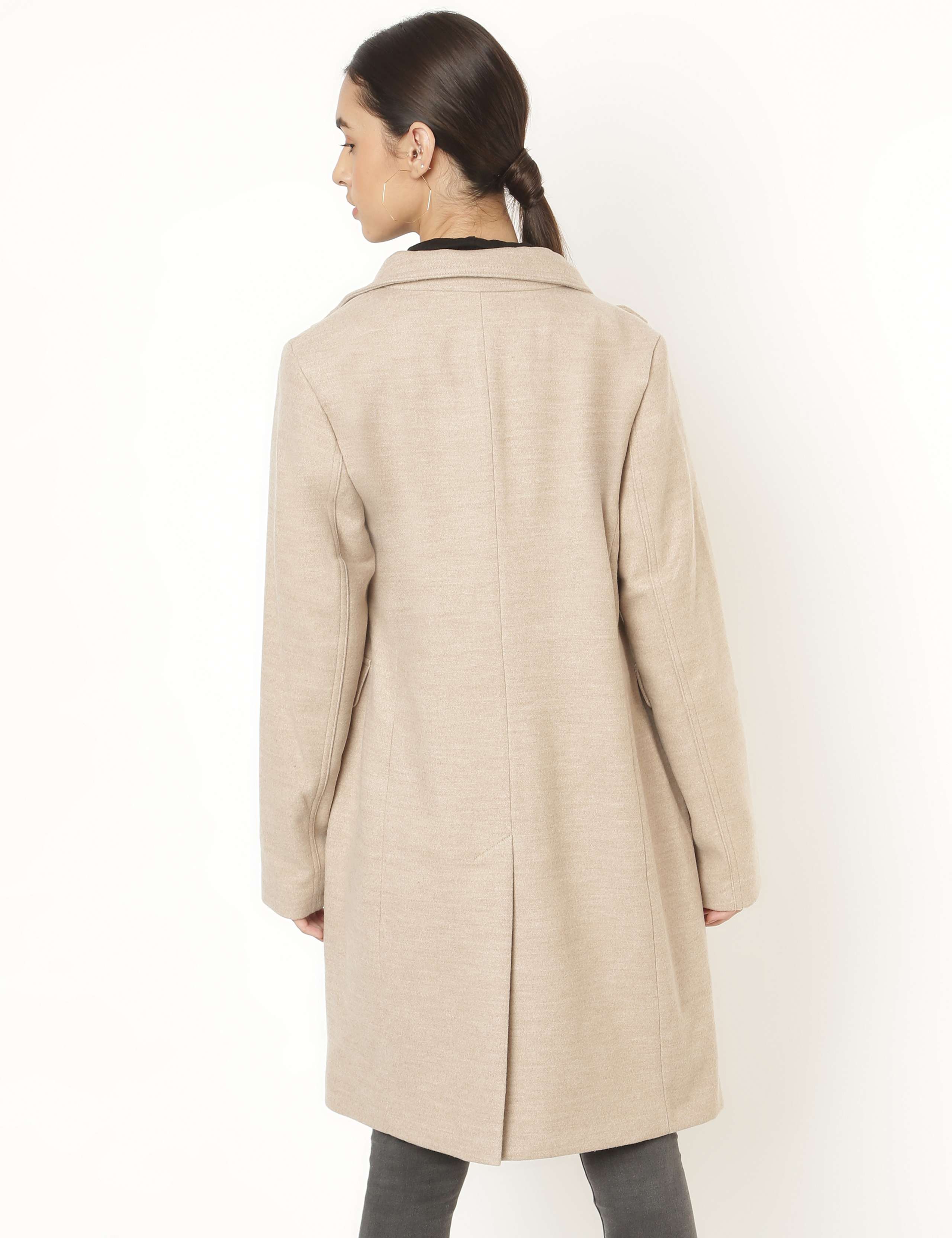 PVE Funnel Neck Coat 3 of 6