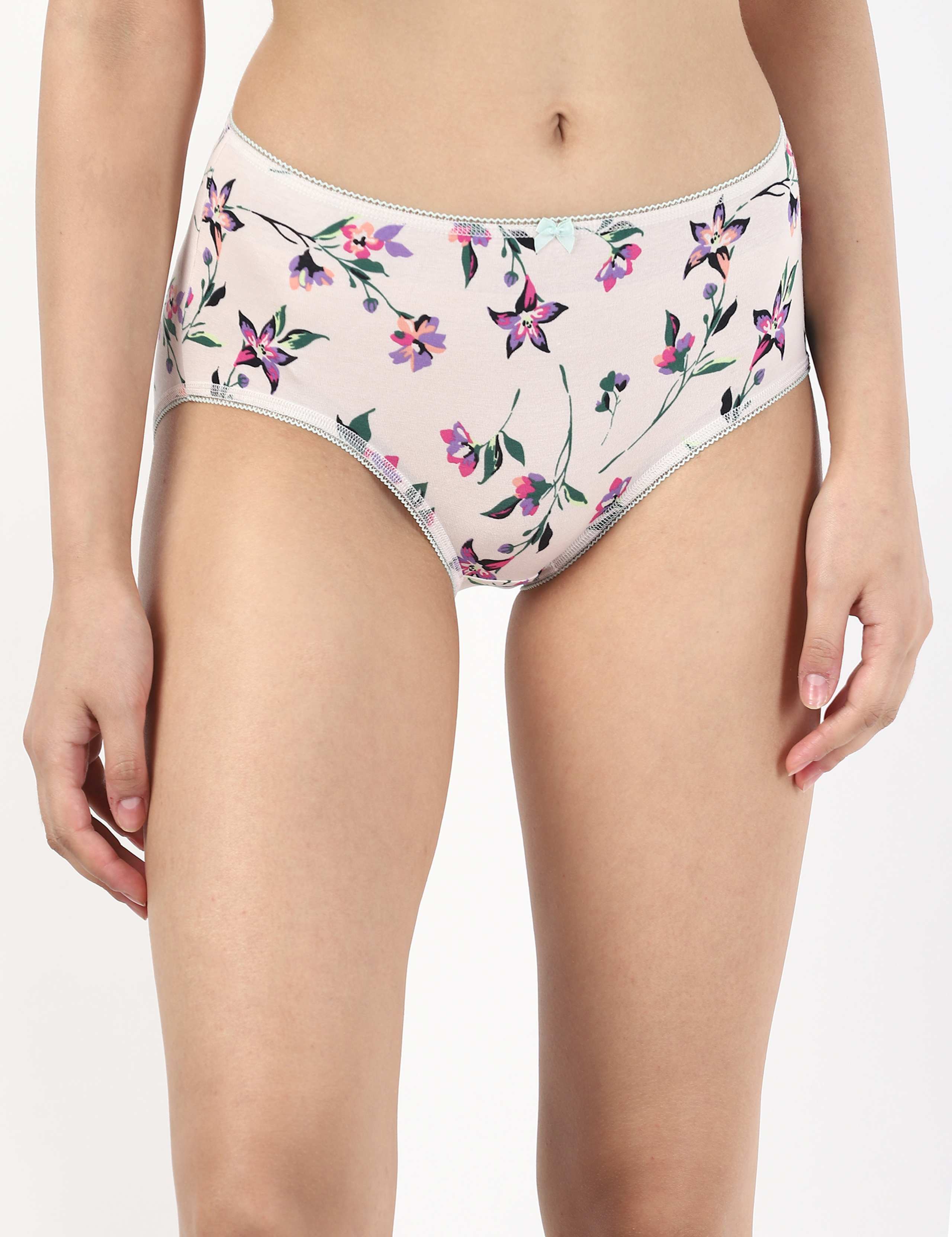 INT 3P BLUE FLORAL MIDI 2 of 5