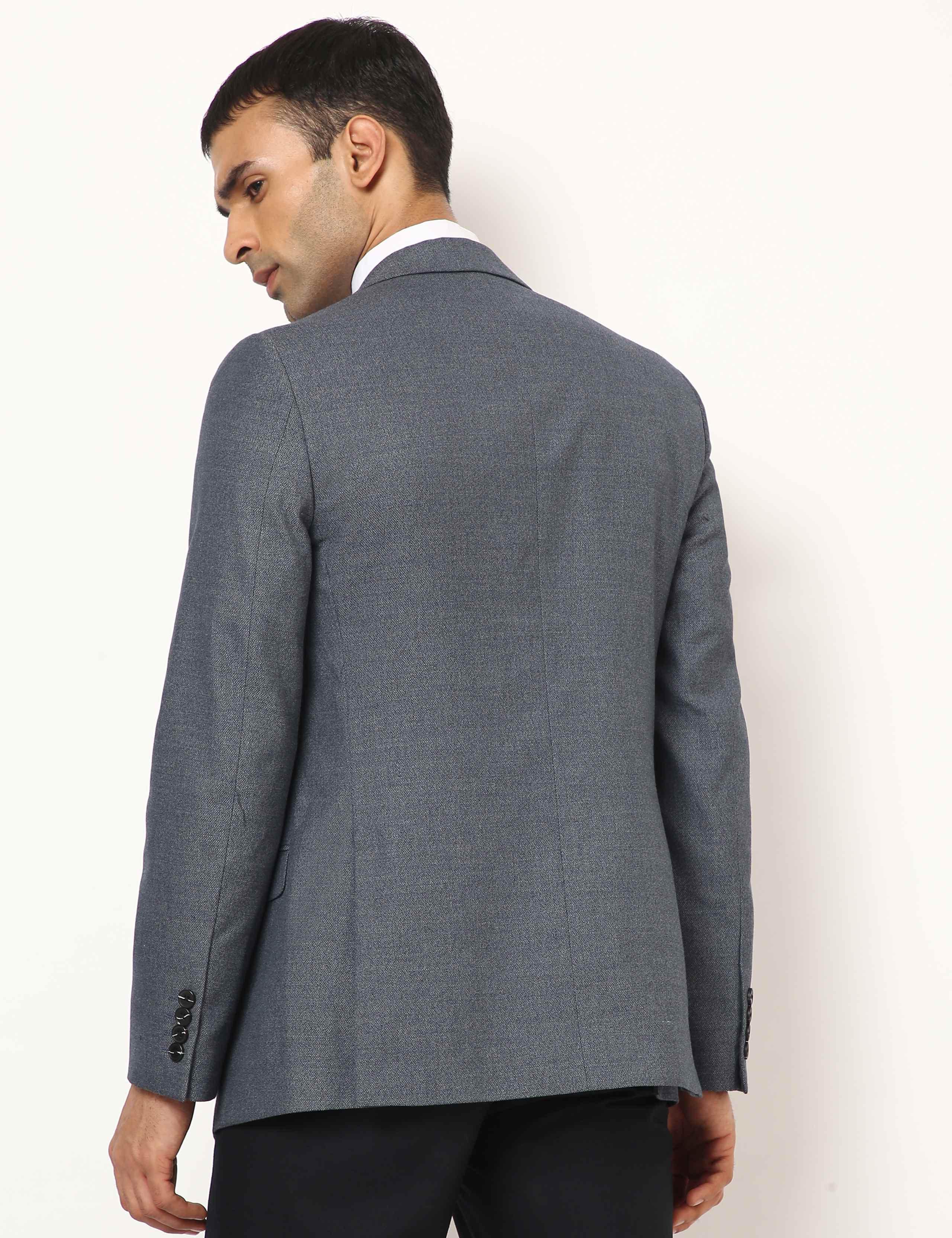 PV BLEND GRINDLE TEXTURED BLAZER 3 of 6