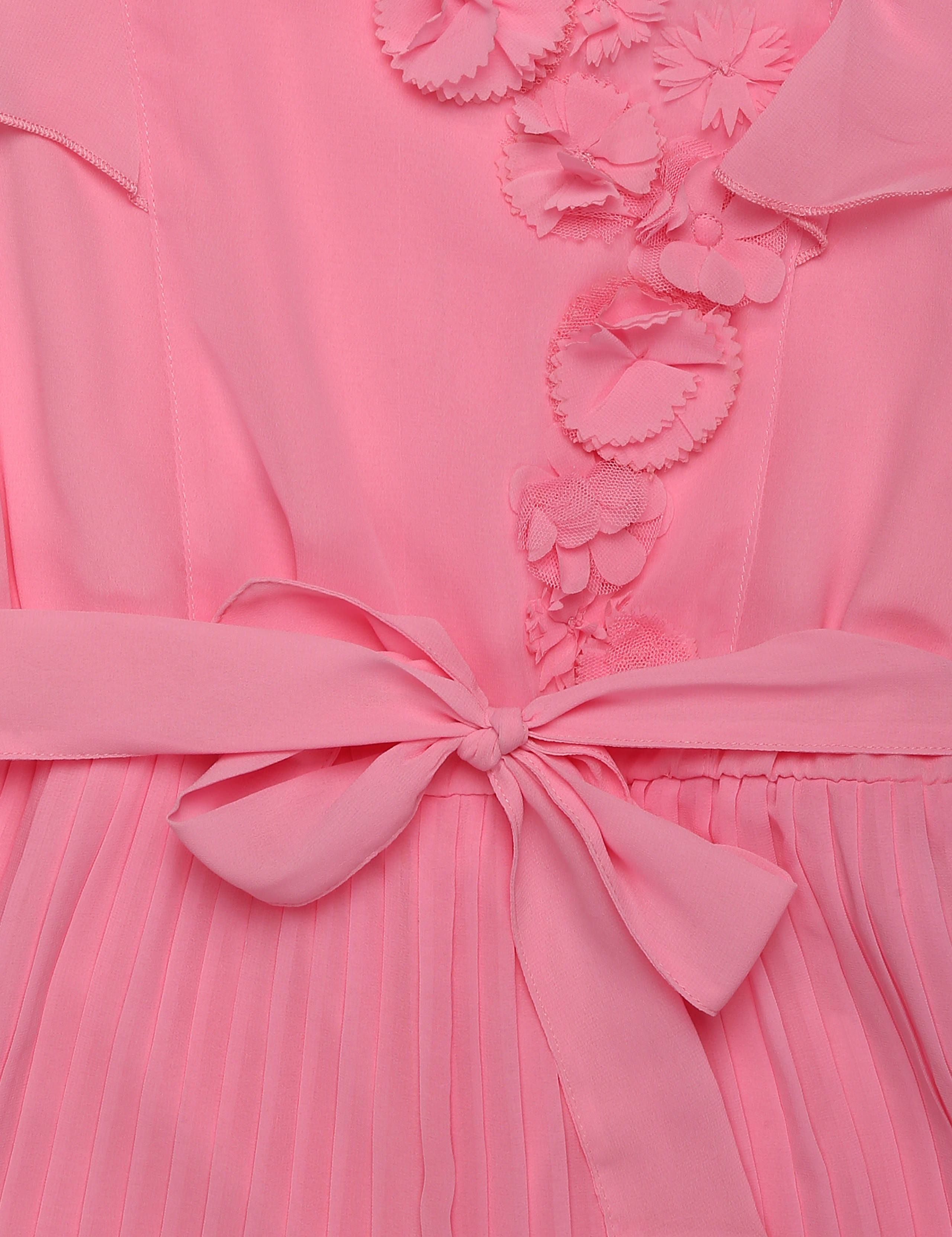 Flower Pleated Jumpsuit 3 of 3