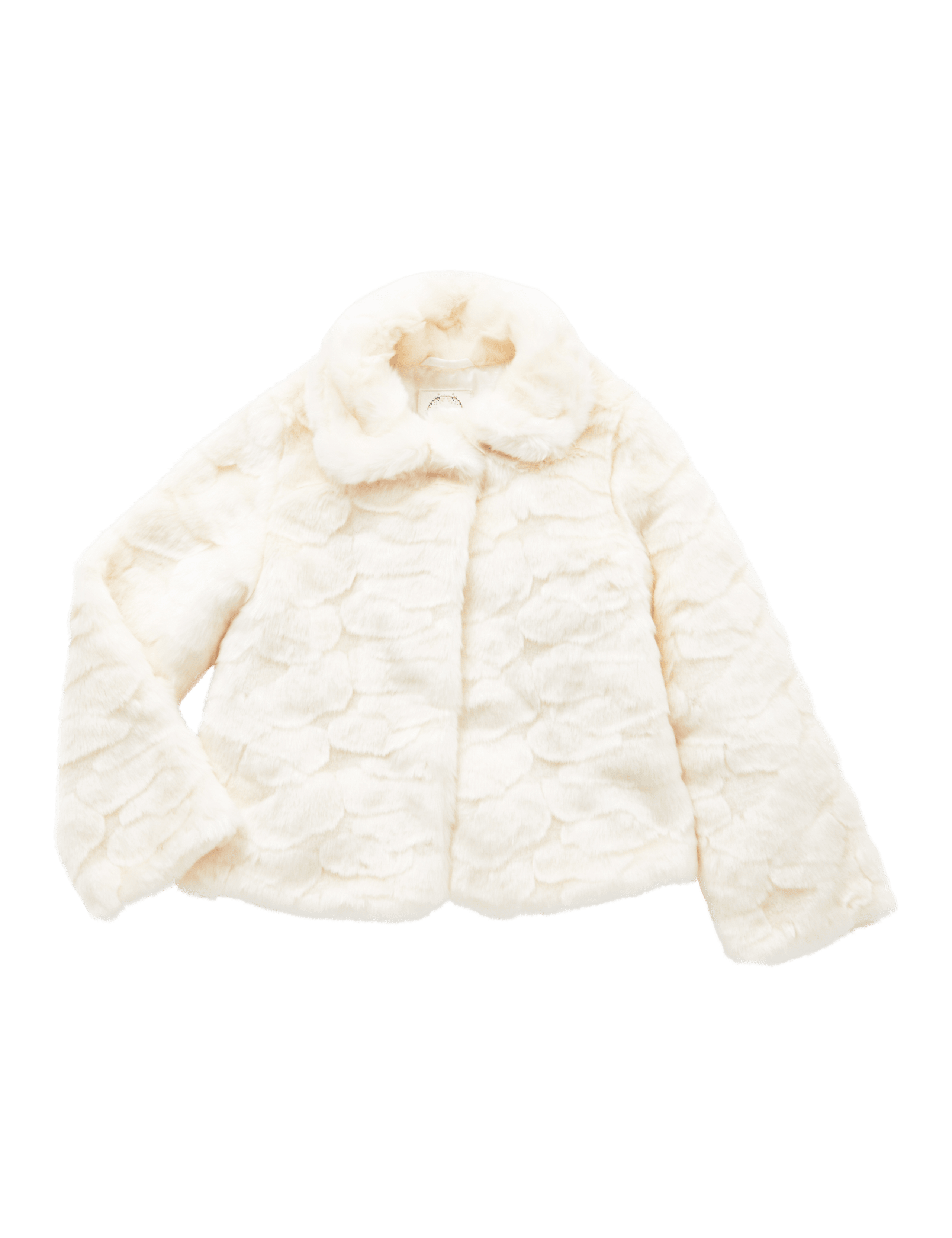 Textured Faux Fur Coat (5-14 Years) 2 of 4