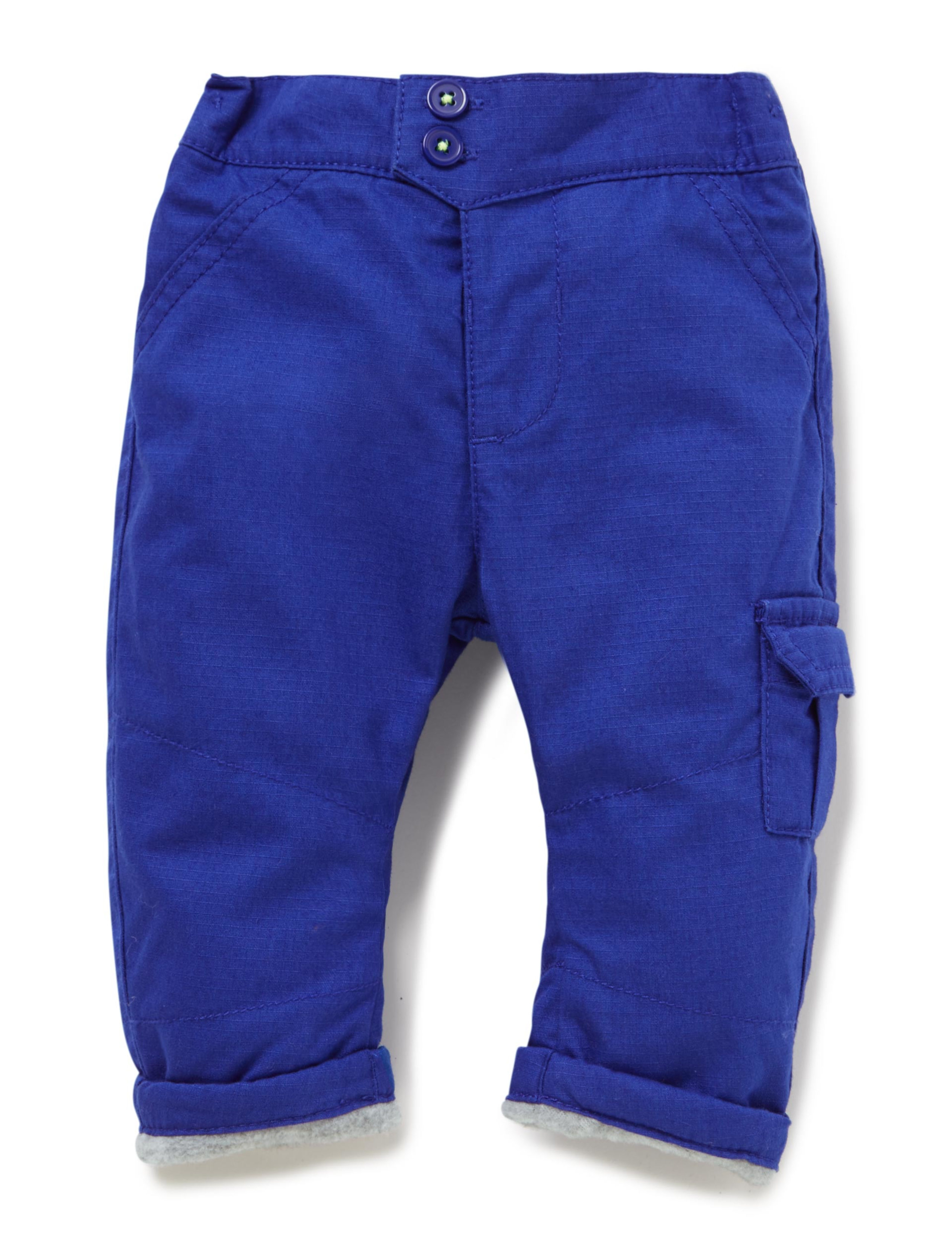 Pure Cotton Fleece Lined Trousers 1 of 1