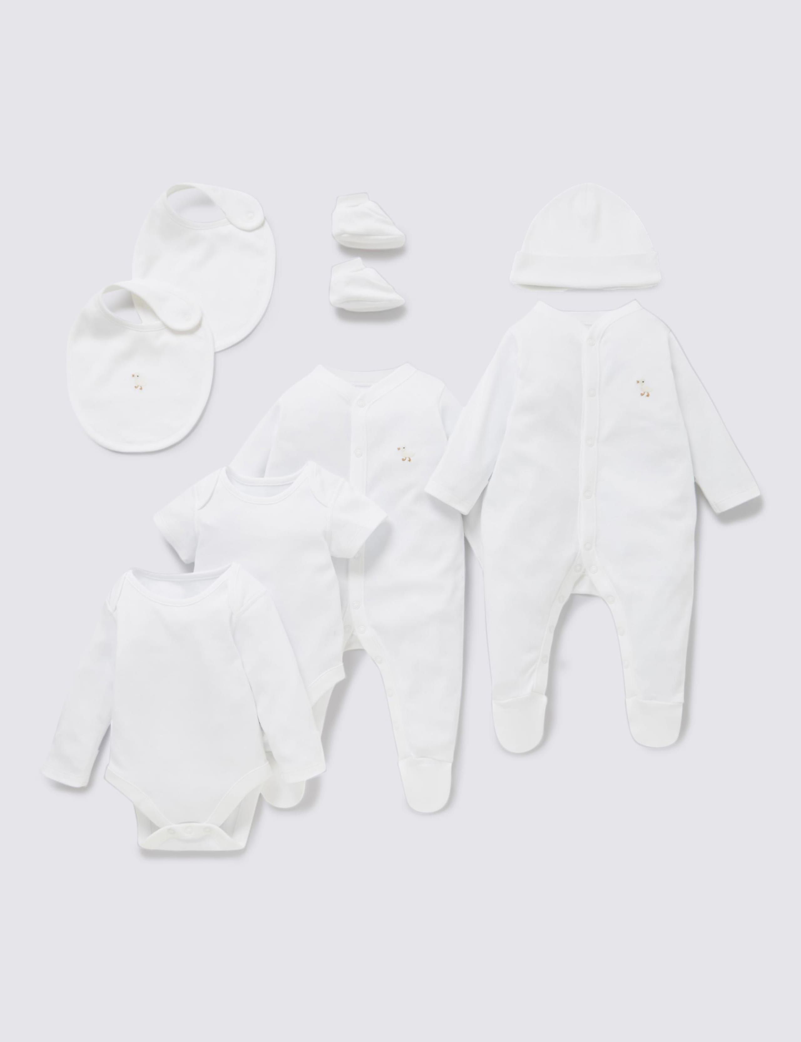 8 Piece White Starter Set 1 of 7