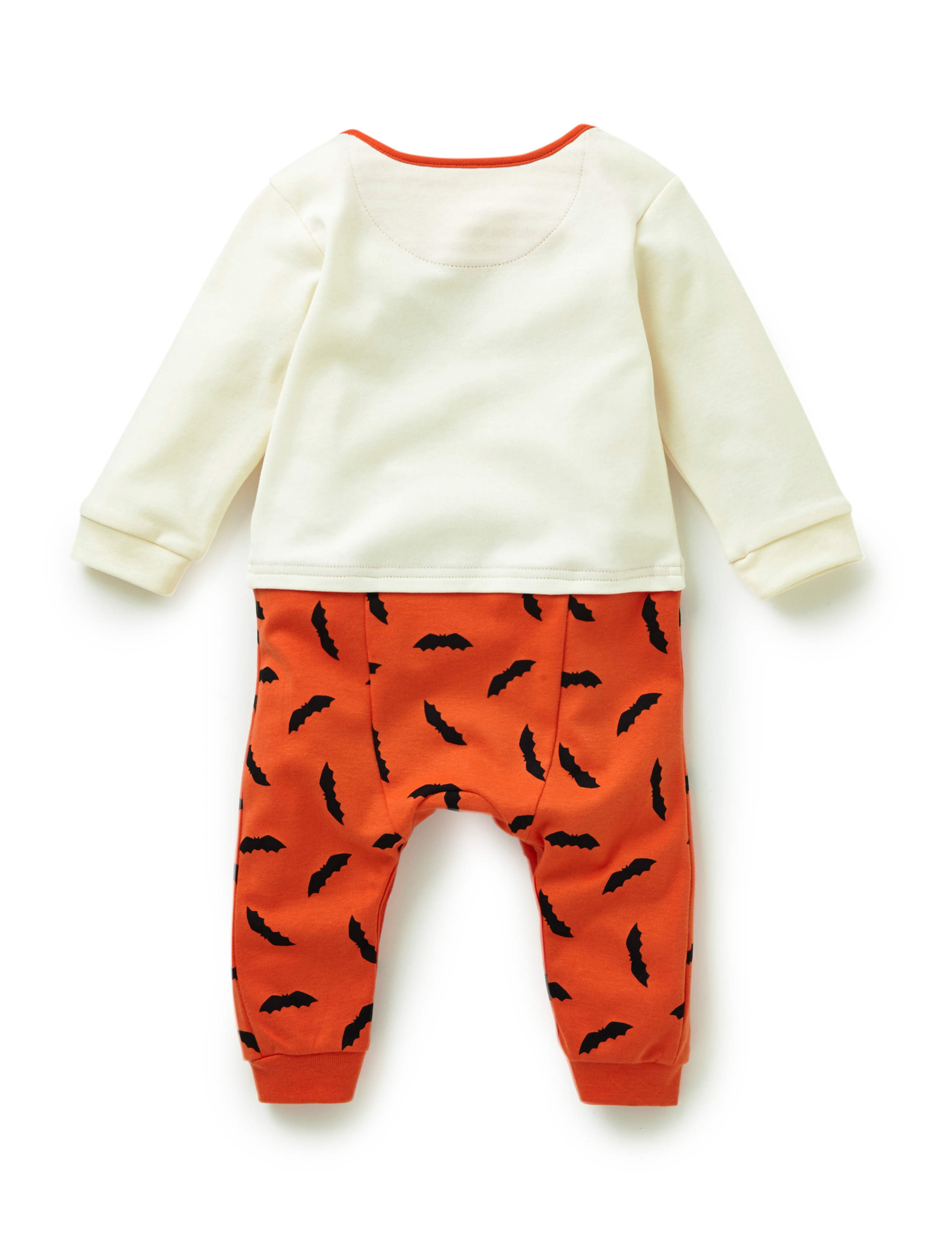 Pure Cotton Bat Print Onesie 2 of 2