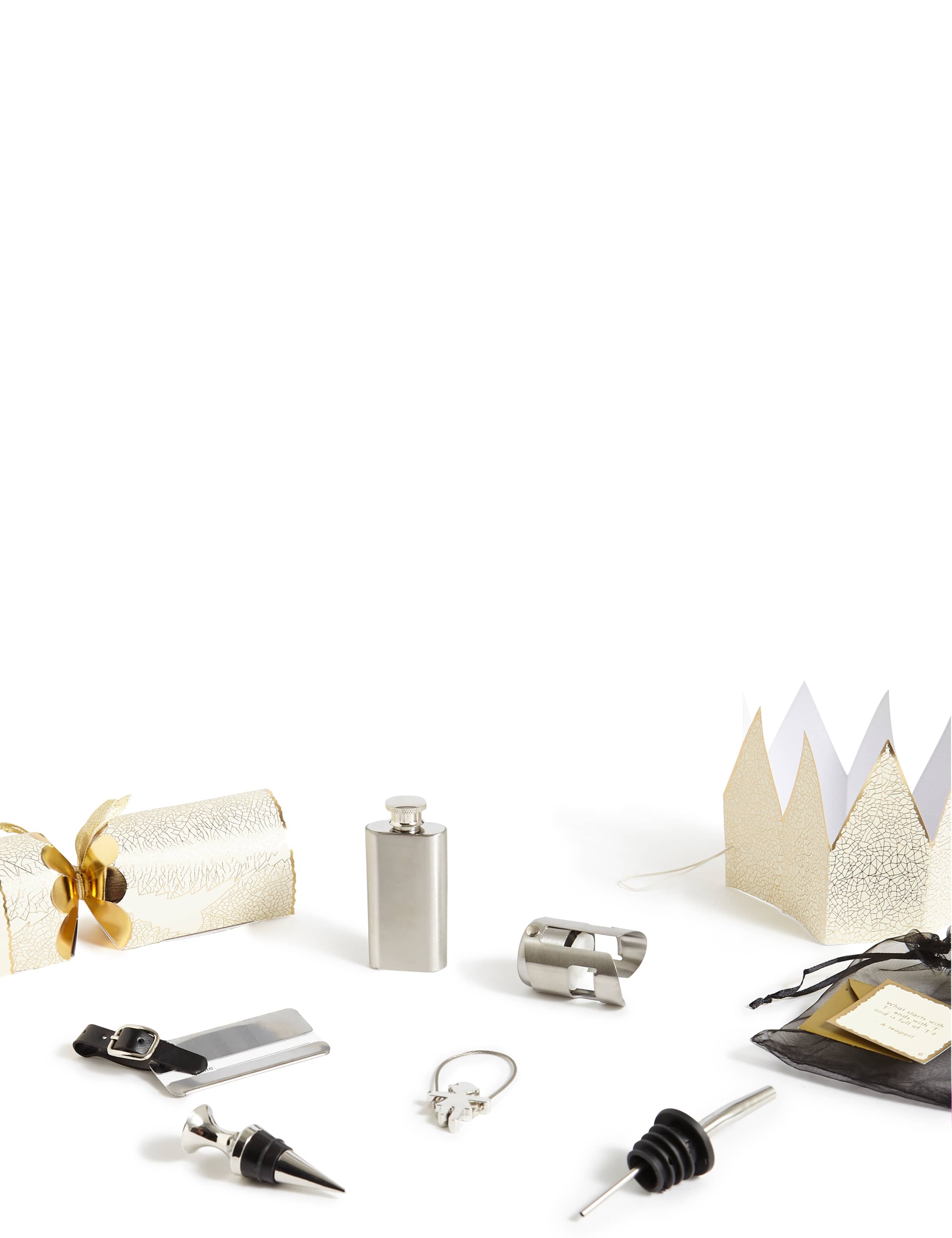 Gold Leaf Christmas Crackers Pack of 6 4 of 4