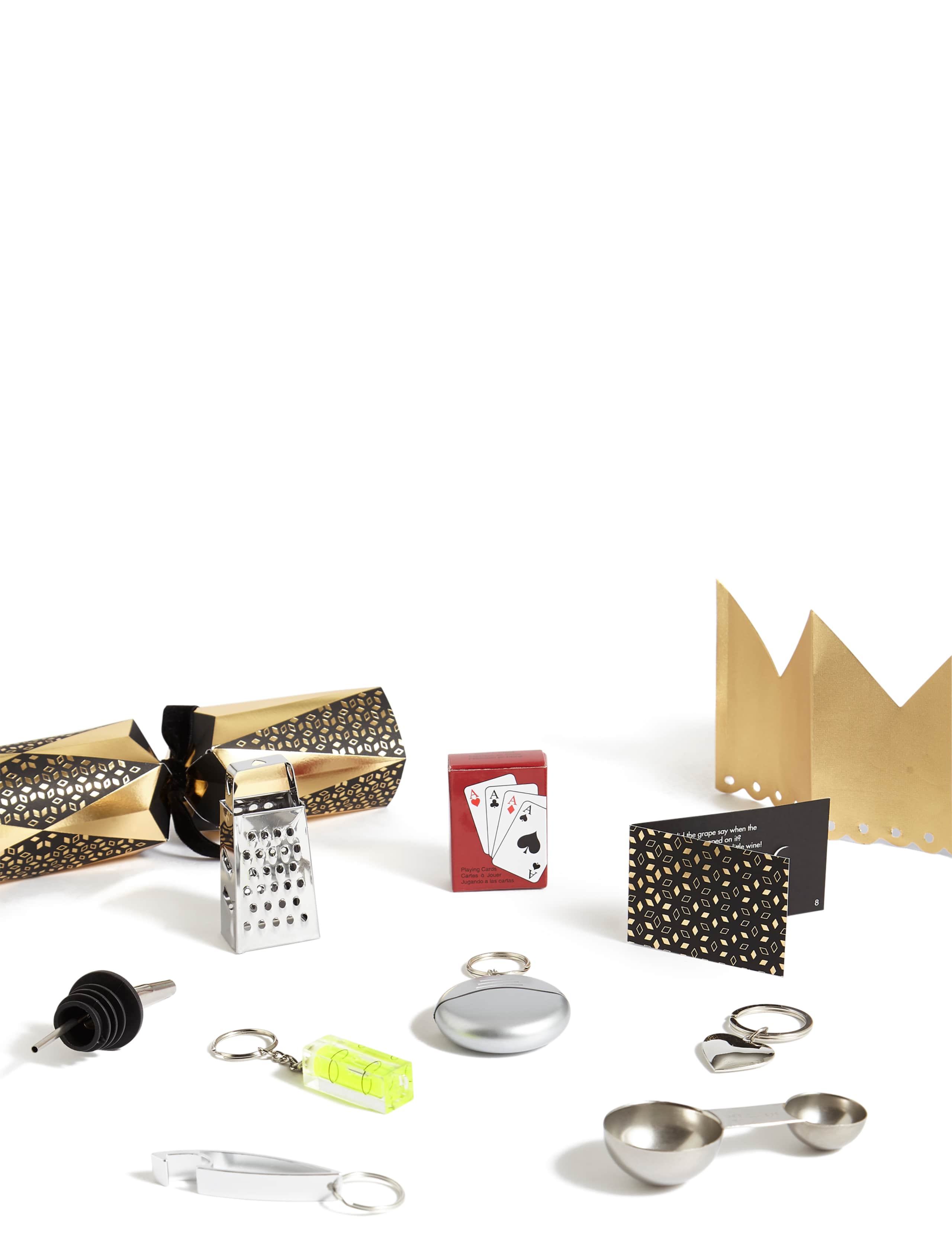 Luxury Gold & Black Christmas Crackers Pack of 8 4 of 4