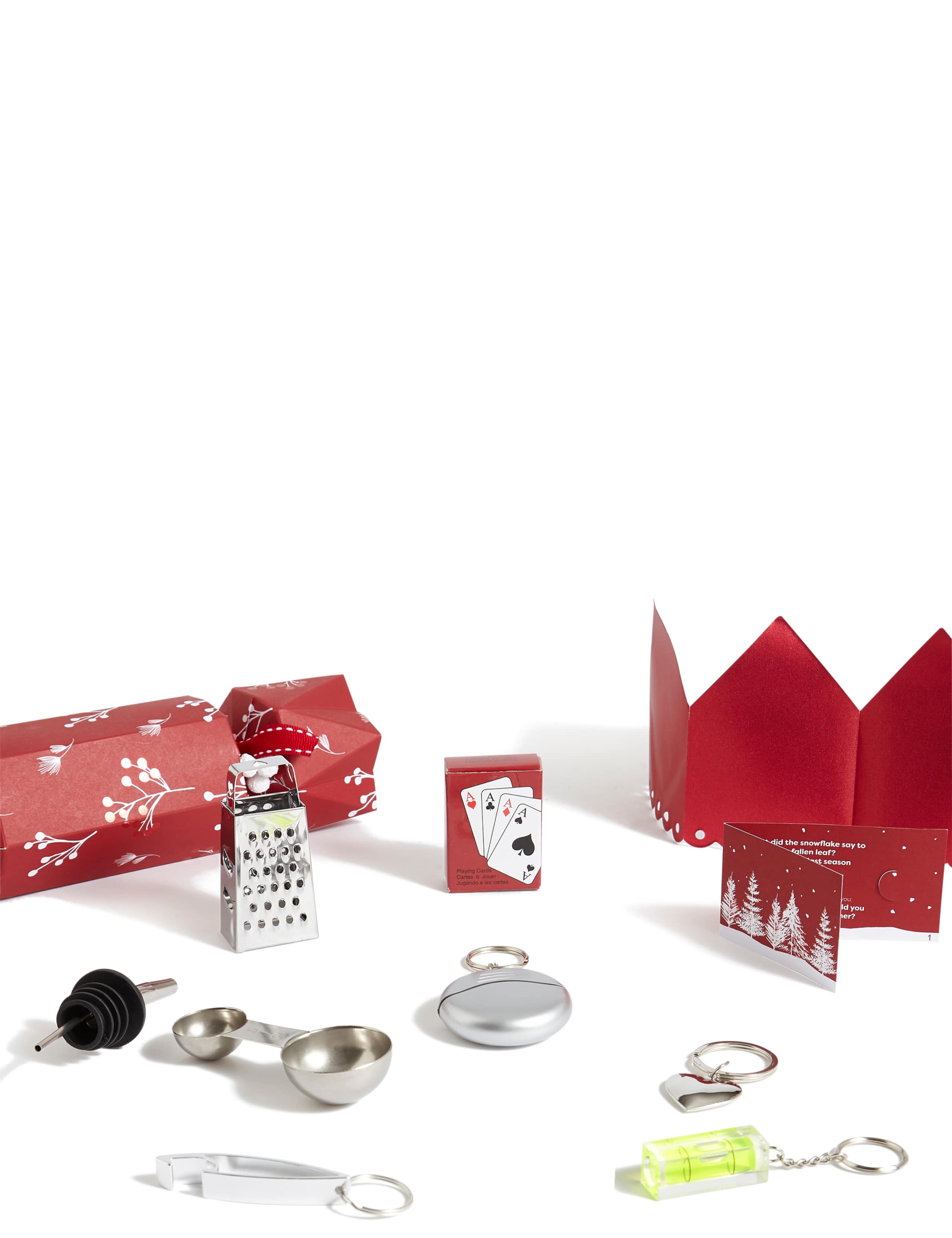 Luxury Red Trees Christmas Crackers Pack of 8 4 of 4