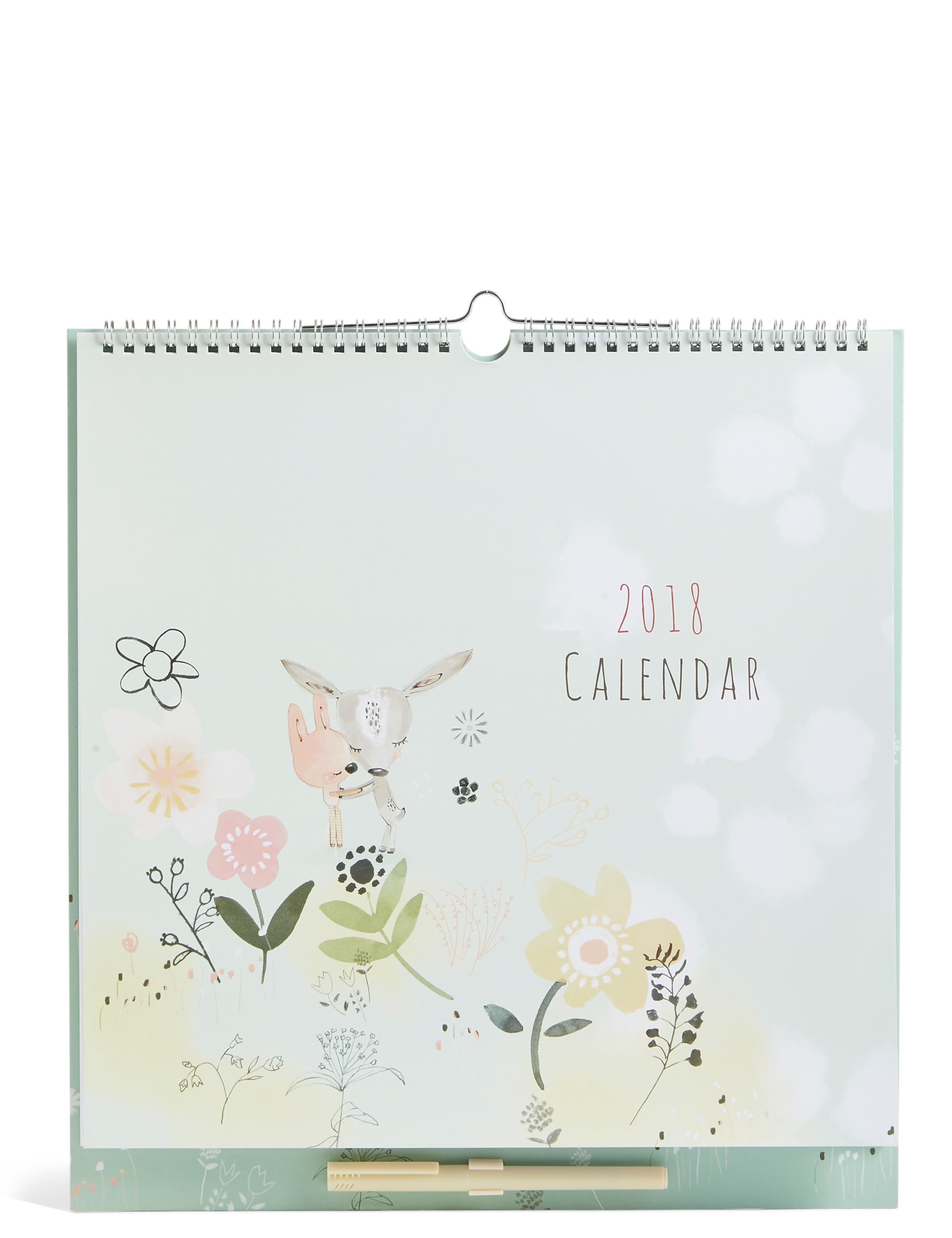 Cute Characters 2018 Family Organiser 1 of 3