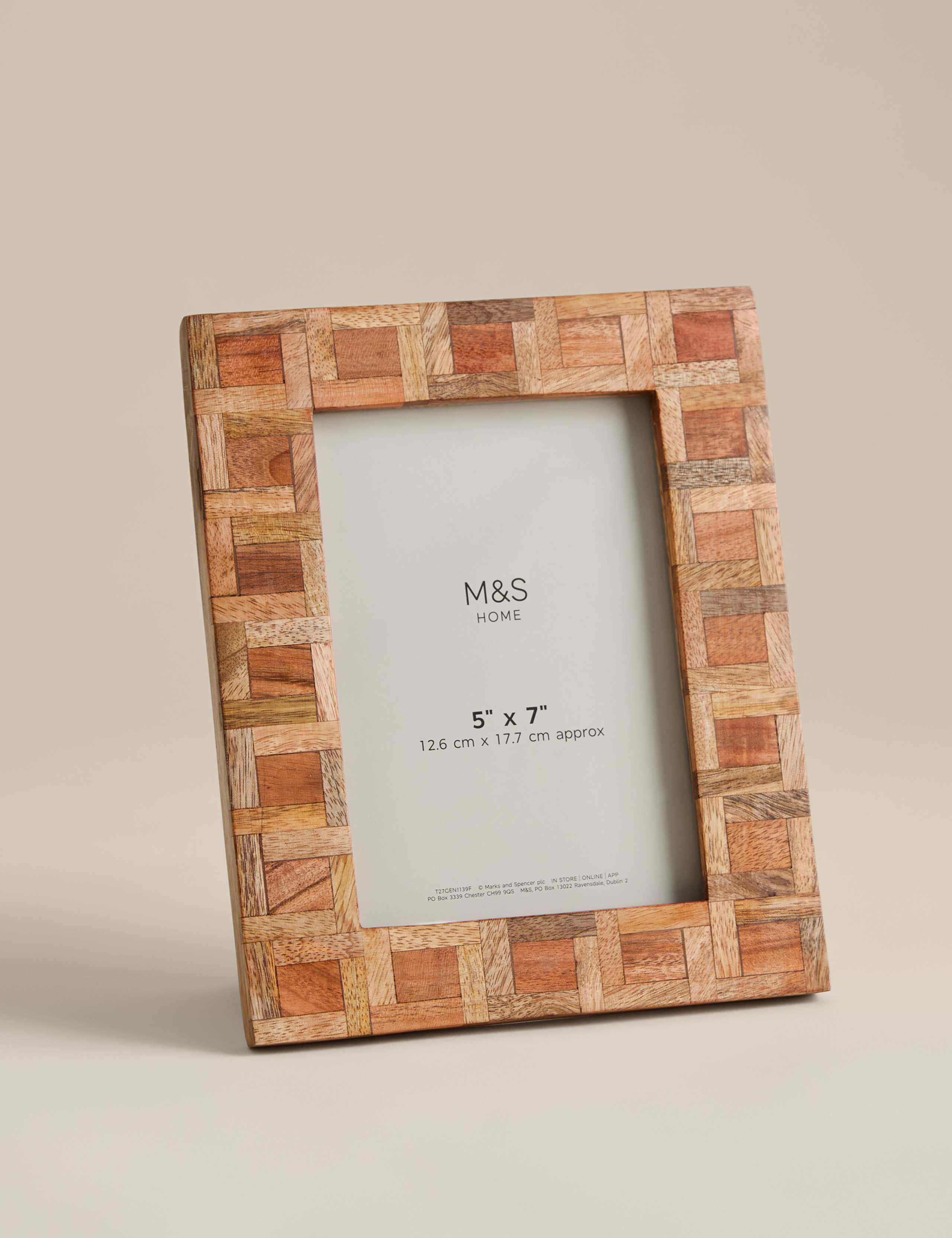 Marquetry Photo Frame 5x7 inch 1 of 4