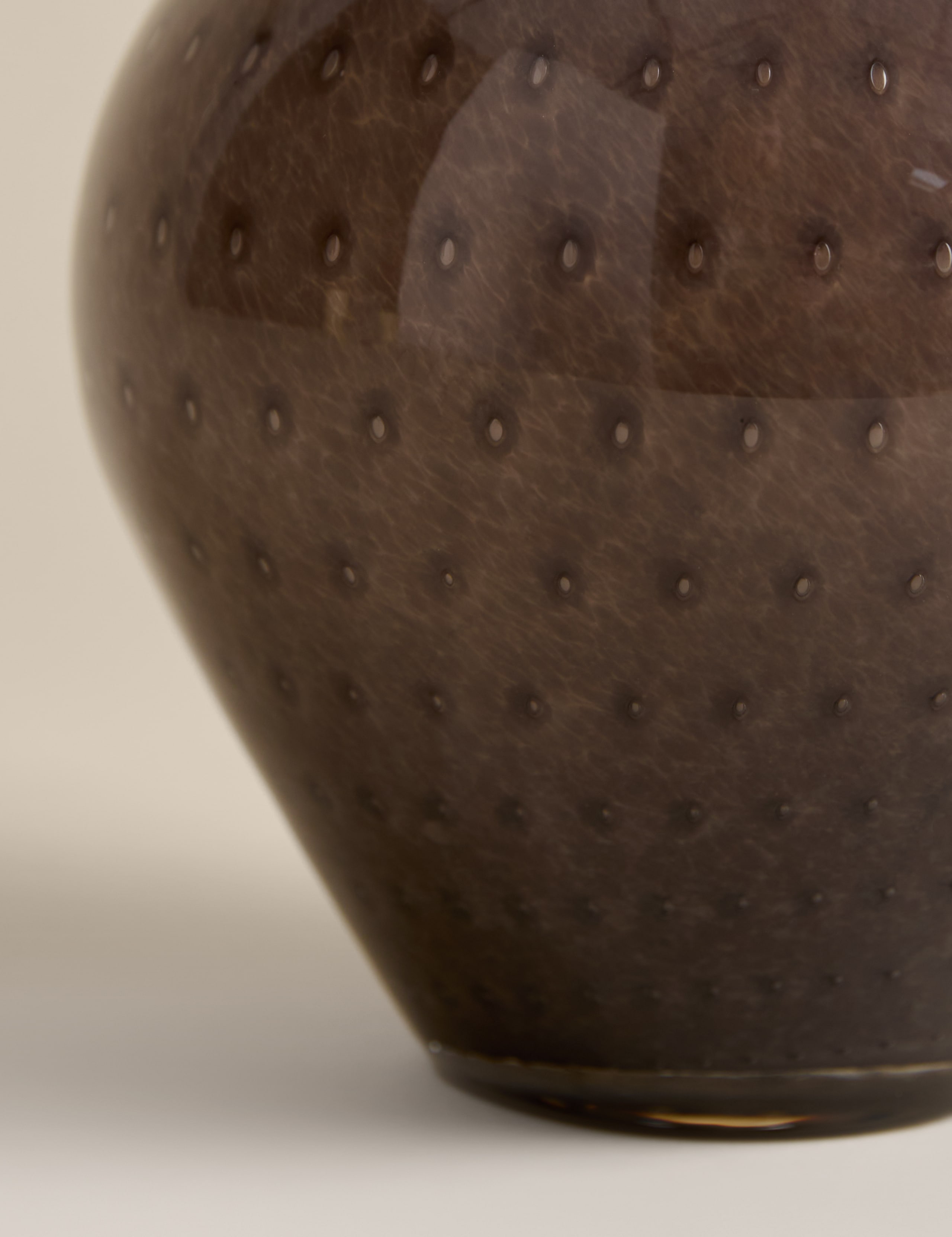 Bubble Decorative Glass Vase 3 of 3