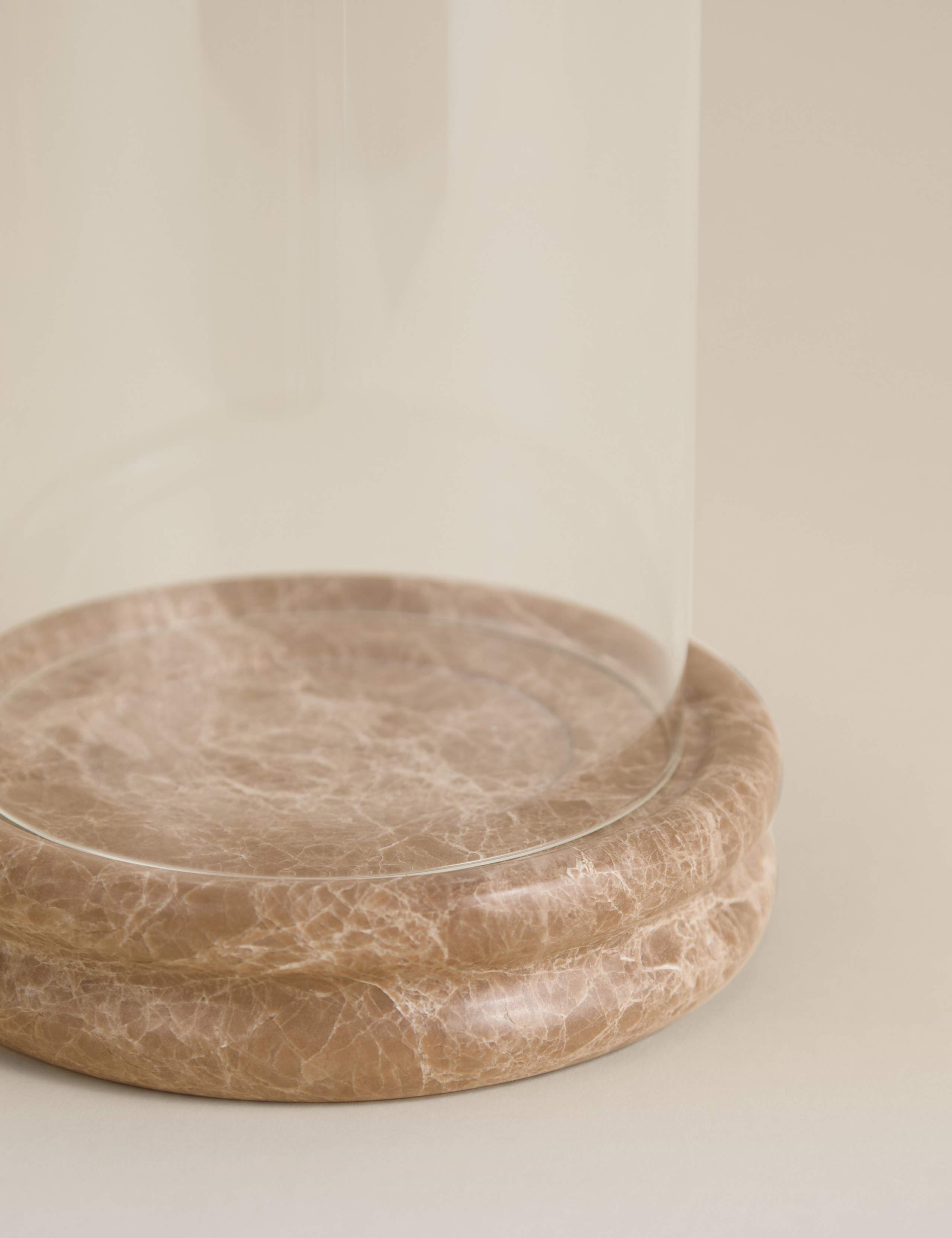 Marble Hurricane Candle Holder 4 of 4