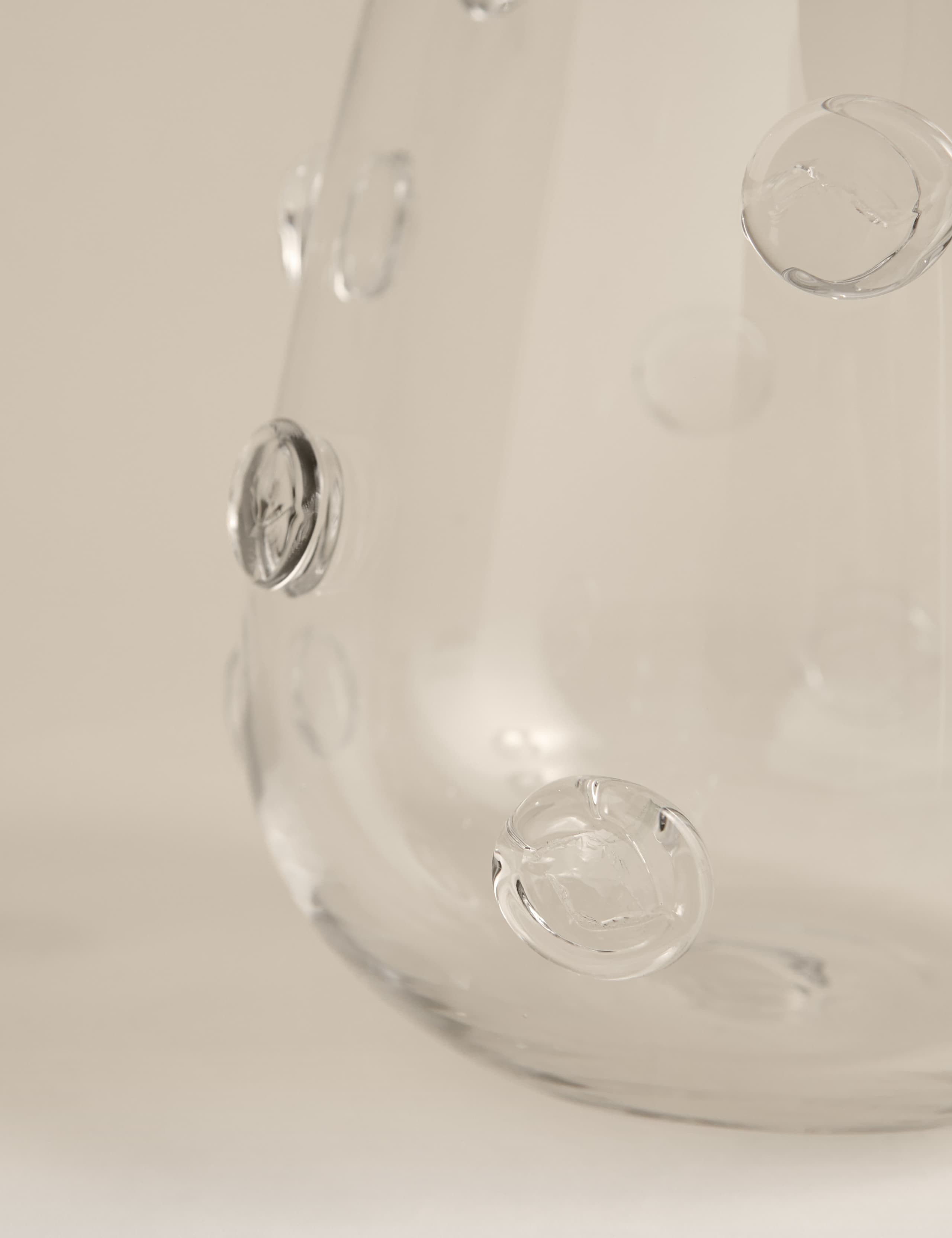 3D Raised Bobble Glass Vase 3 of 3