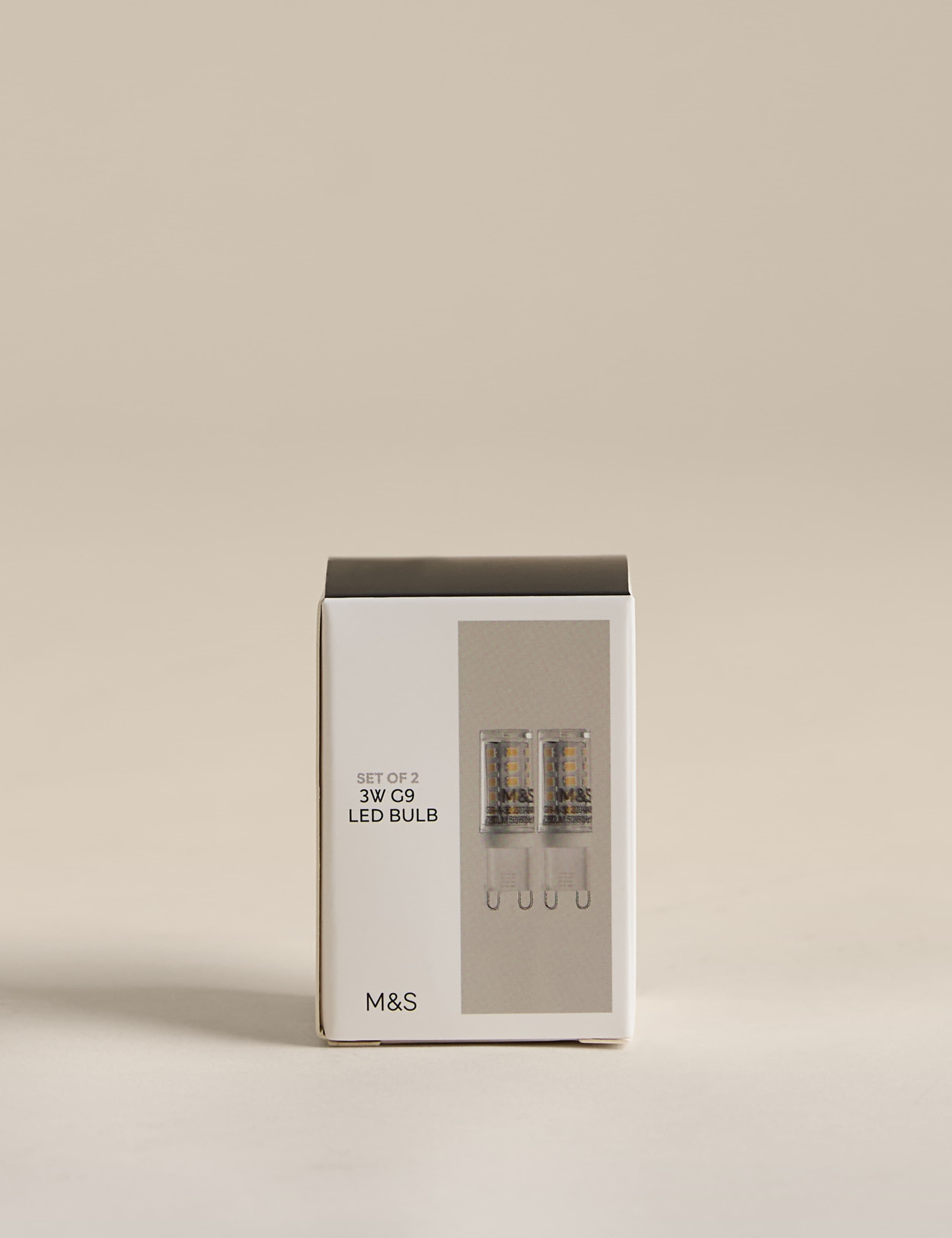 2 Pack 3W G9 LED Light Bulbs 2 of 3