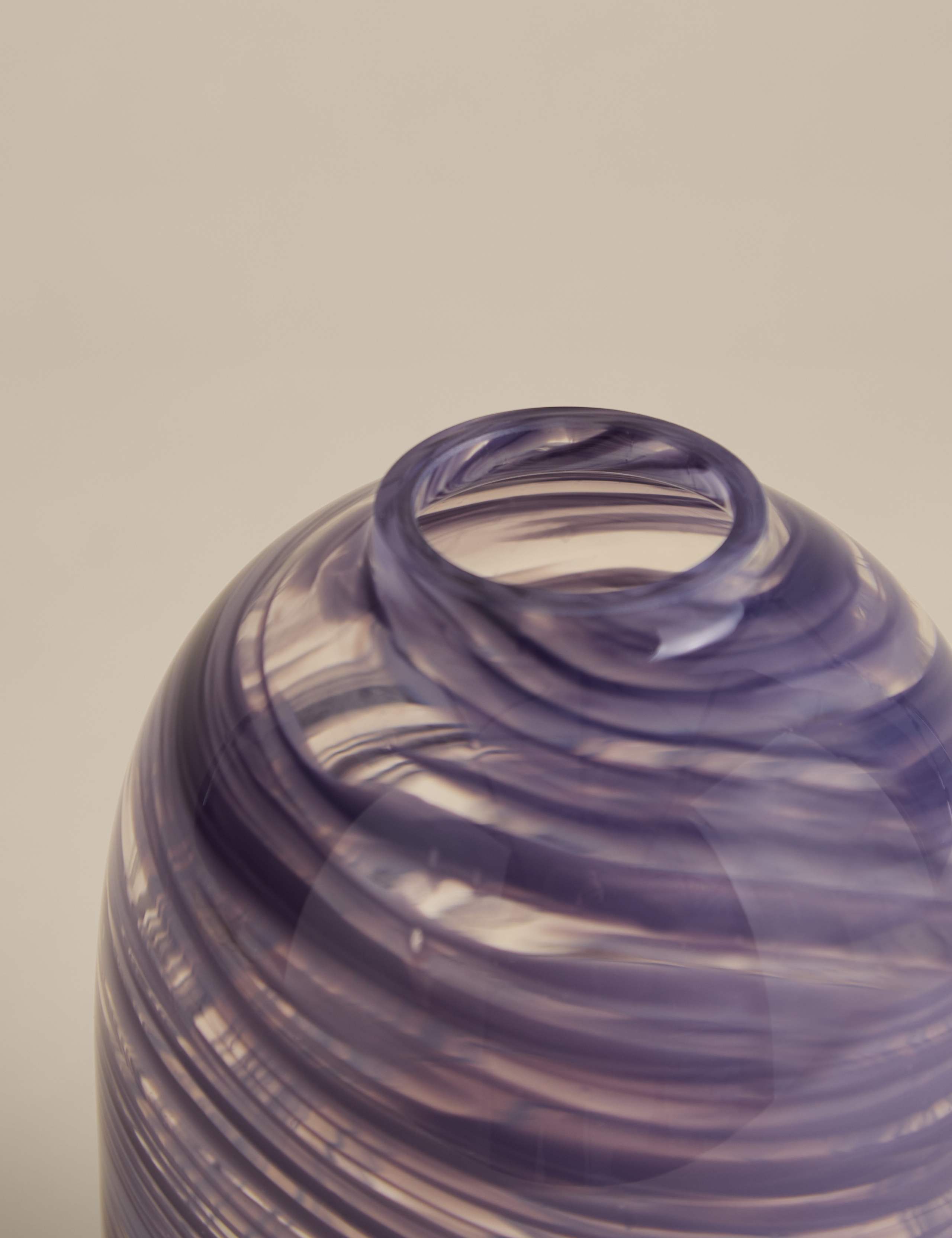 Medium Swirl Glass Vase 2 of 3