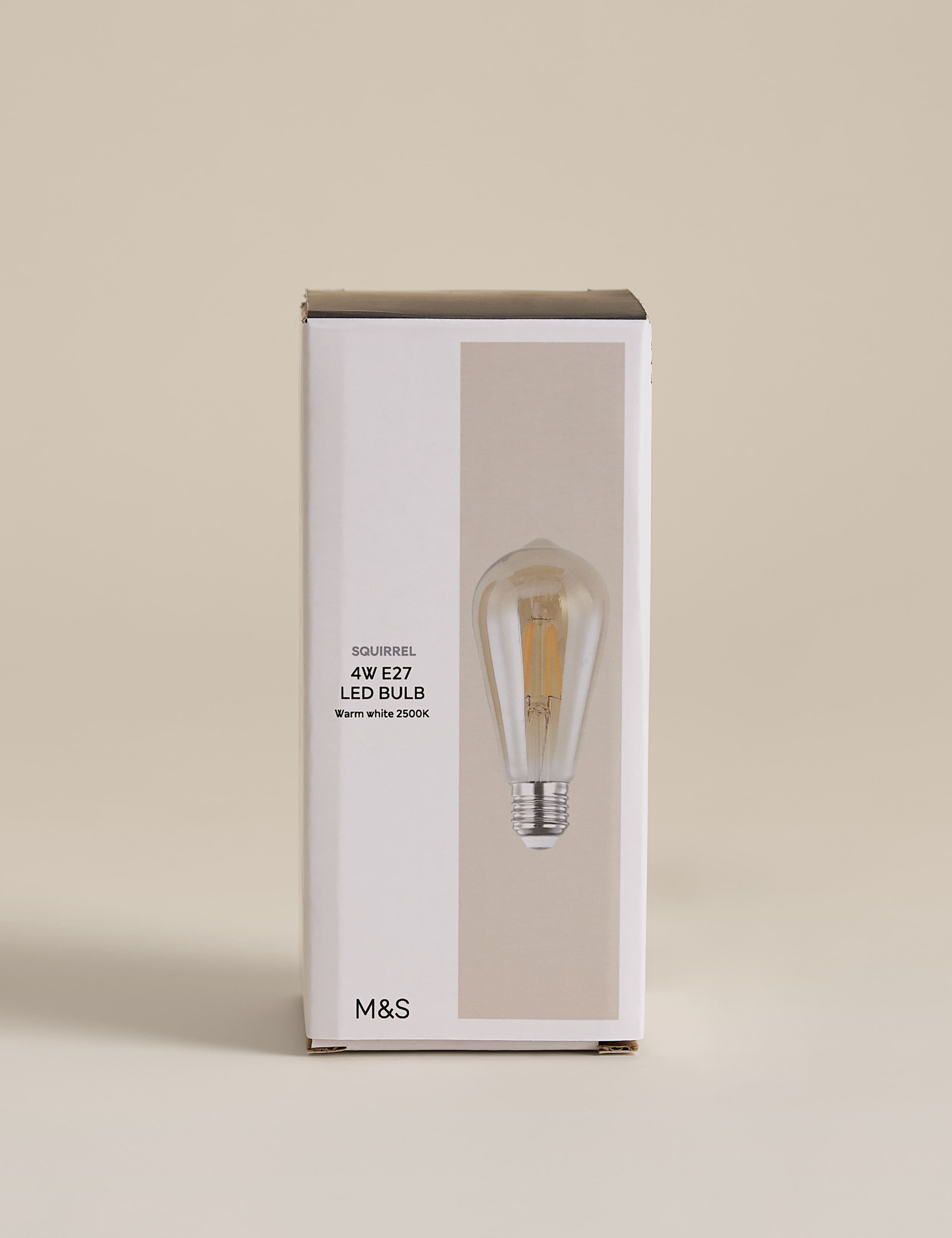 Glass Squirrel LED Large Light Bulb 2 of 2