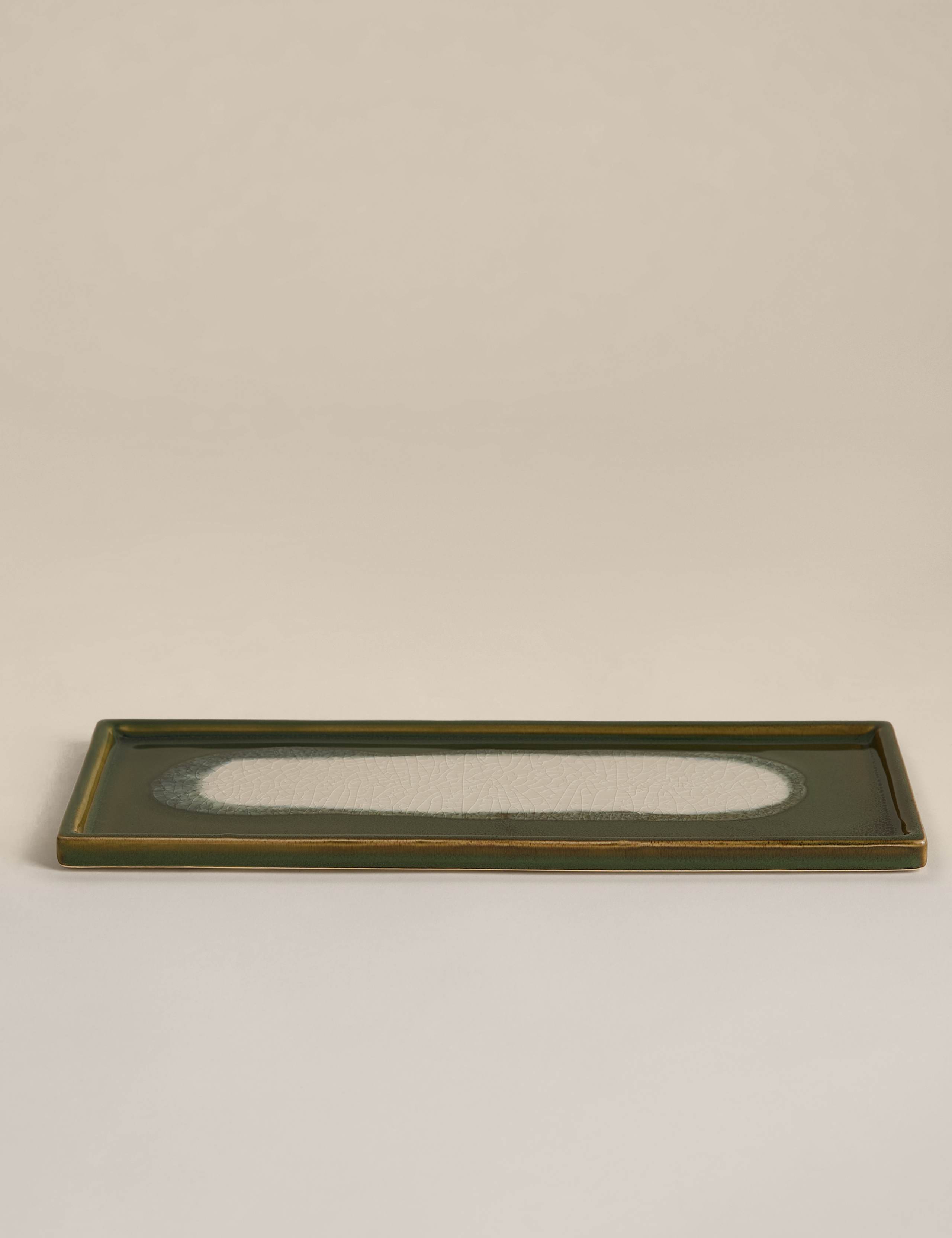Medium Glazed Ceramic Trinket Tray 5 of 6