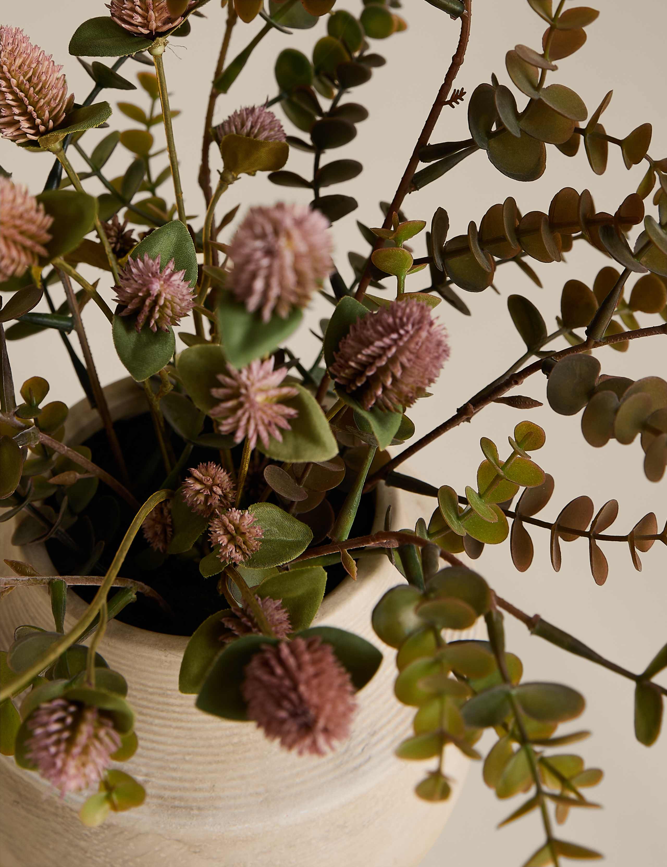 Artificial Medium Dried Thistle Arrangement 3 of 3