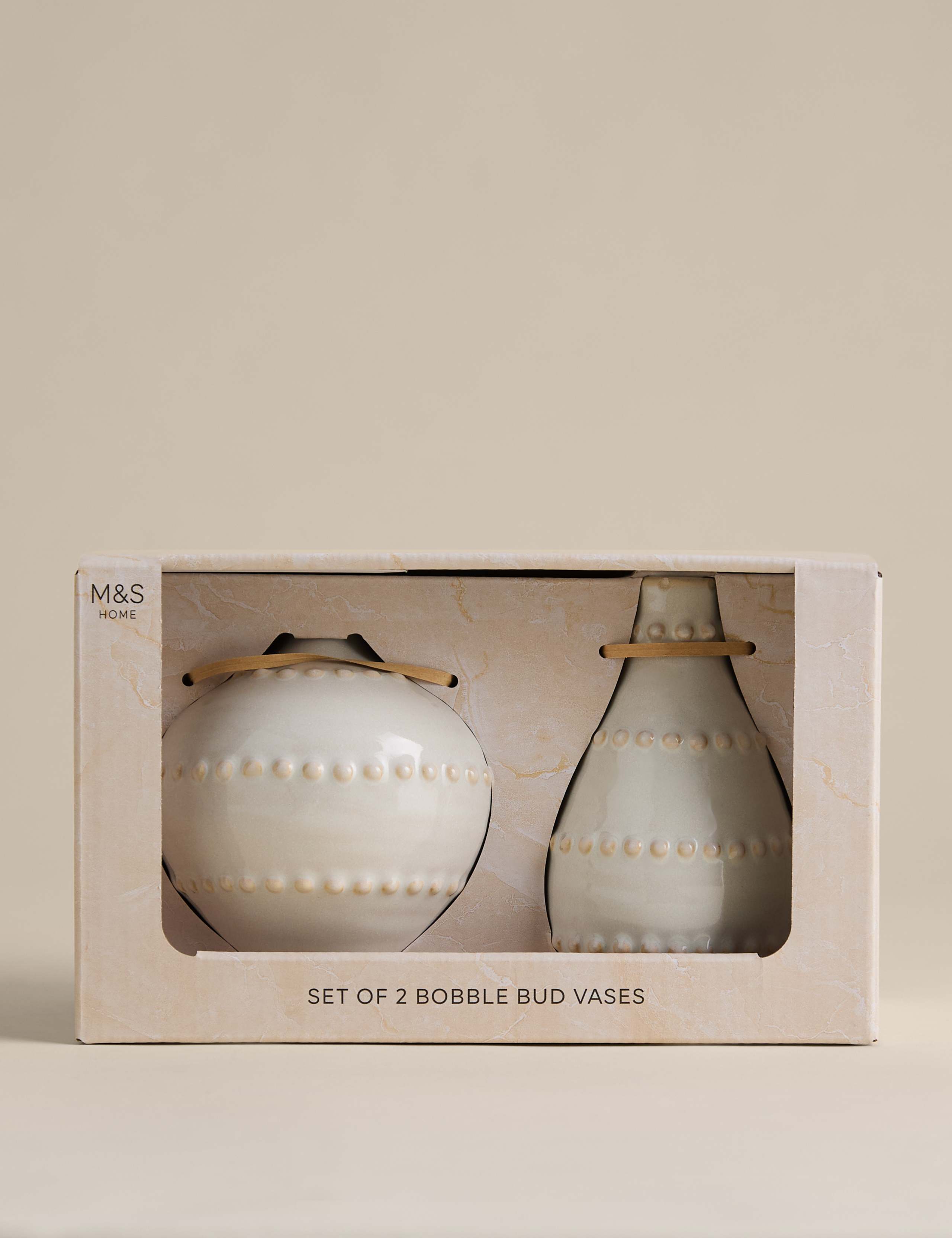 Set of 2 Bobble Bud Ceramic Vases 4 of 4