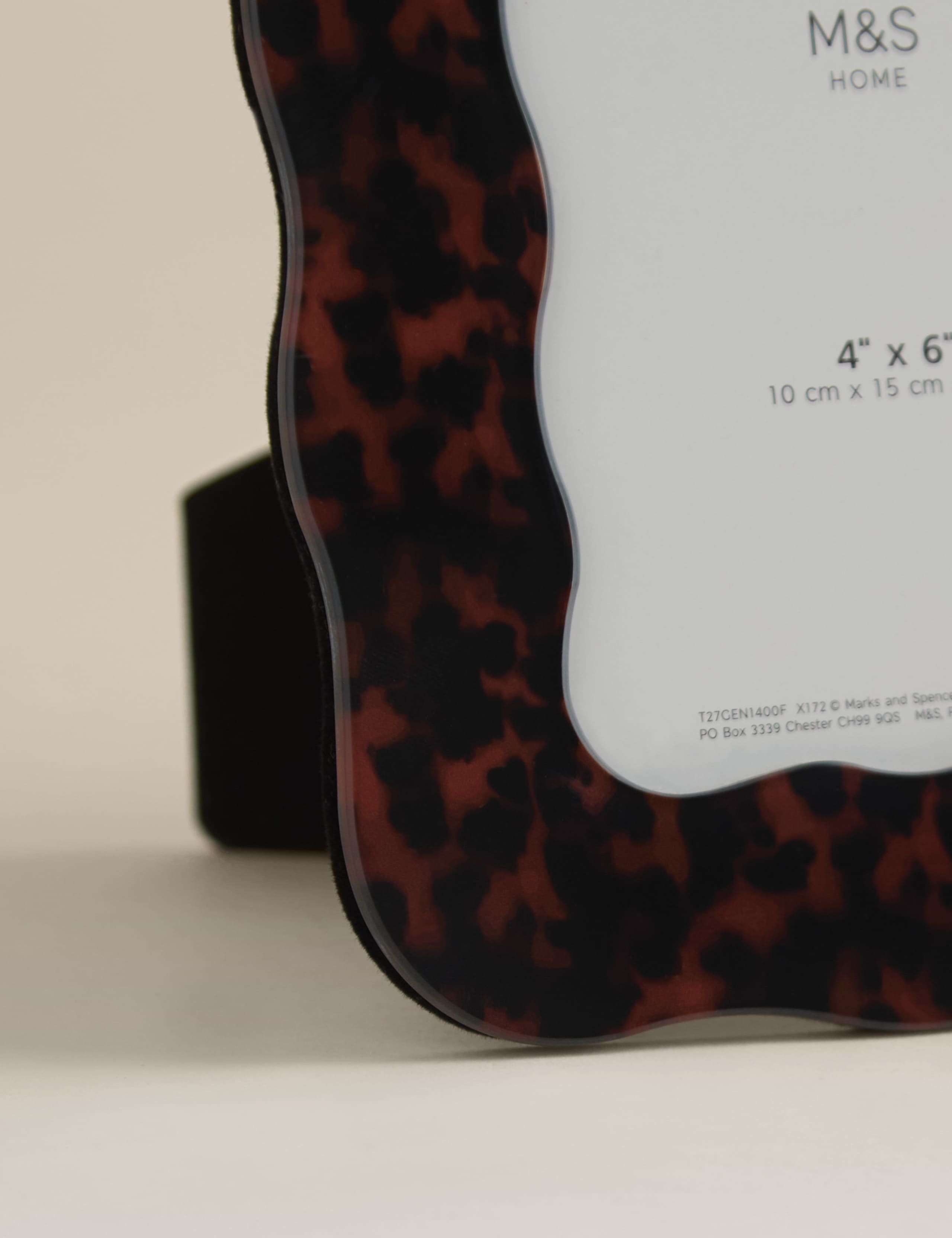 Tortoiseshell Double Photo Frame 4x6 inch 2 of 4