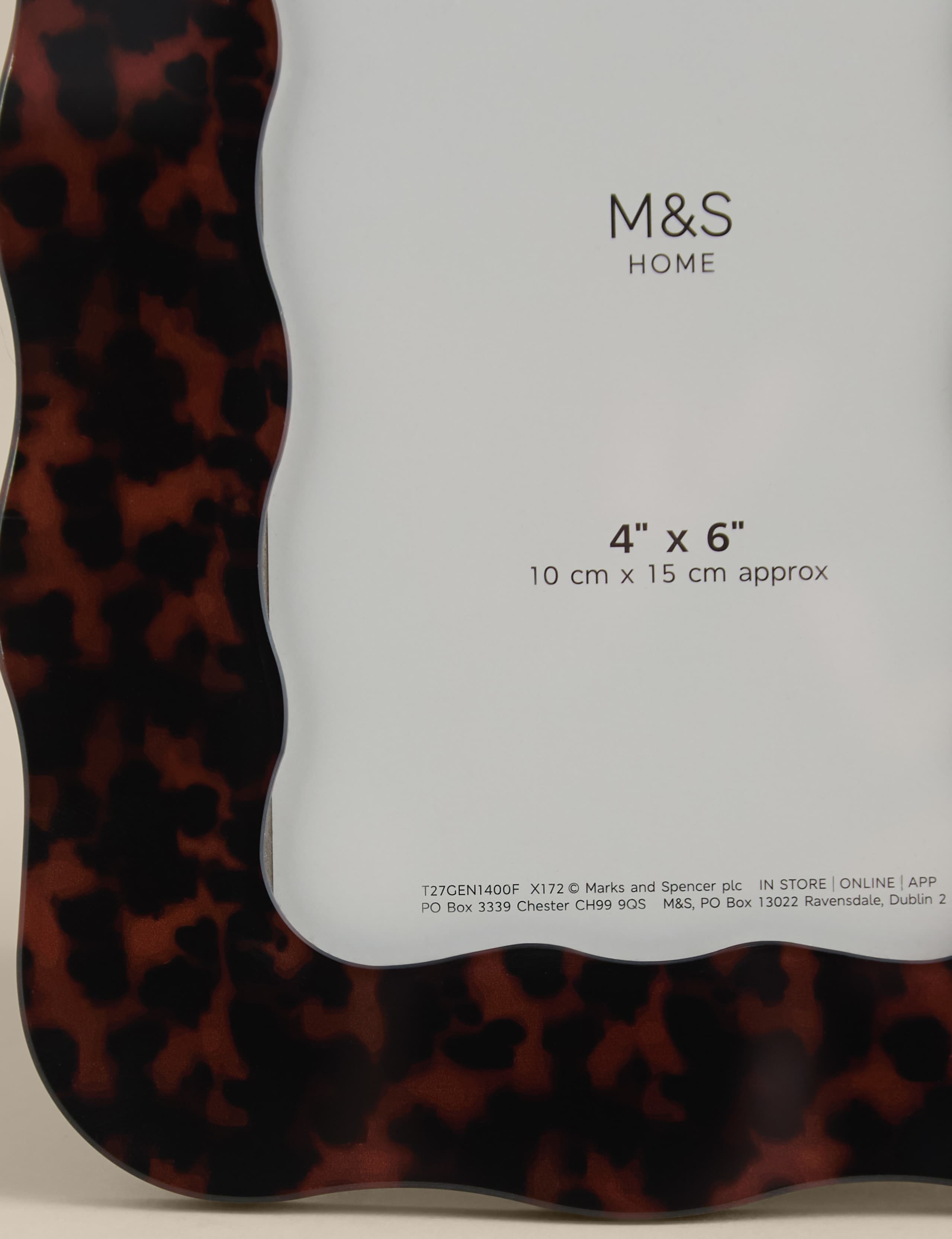 Tortoiseshell Double Photo Frame 4x6 inch 3 of 4