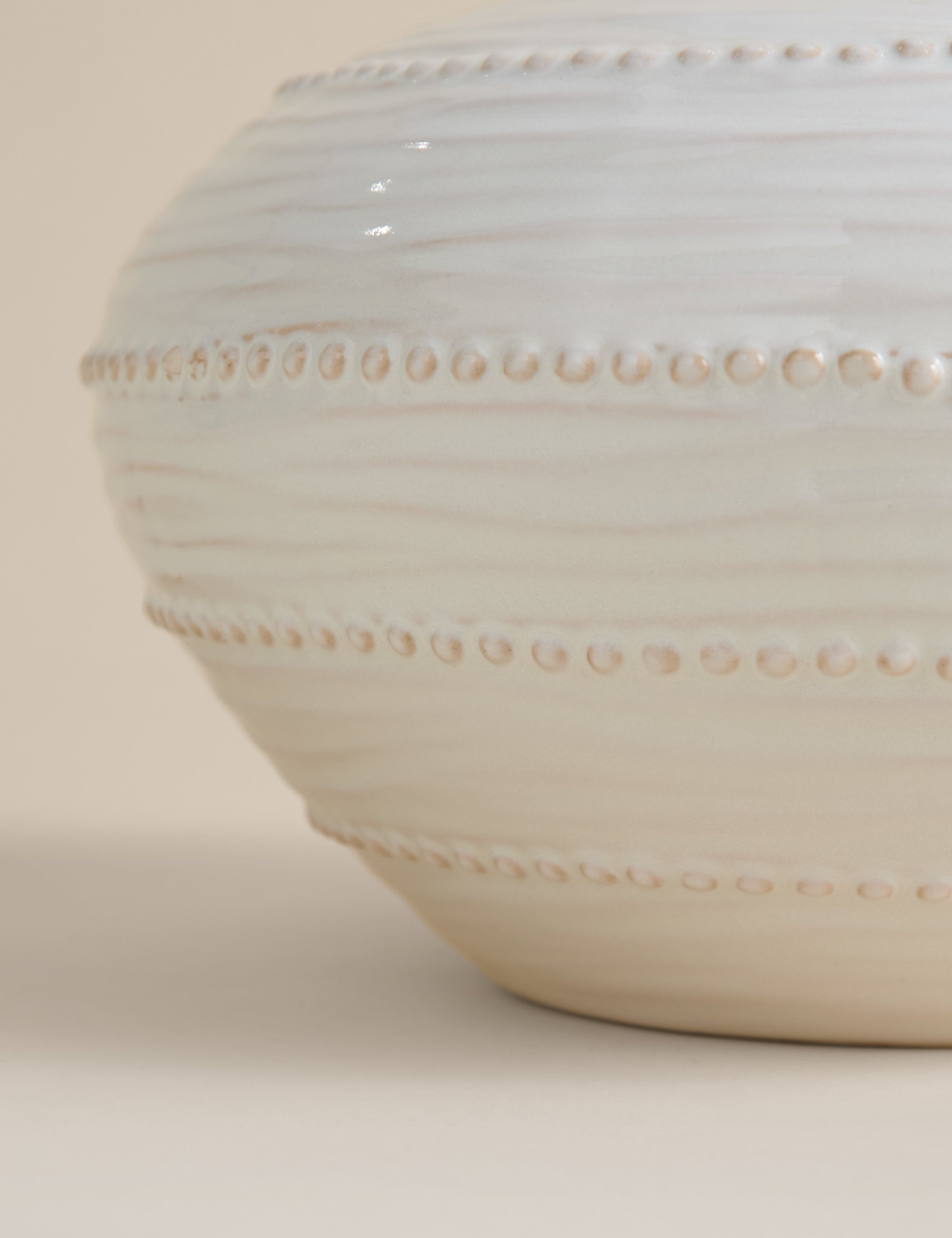 Squat Bobble Ceramic Vase 3 of 3