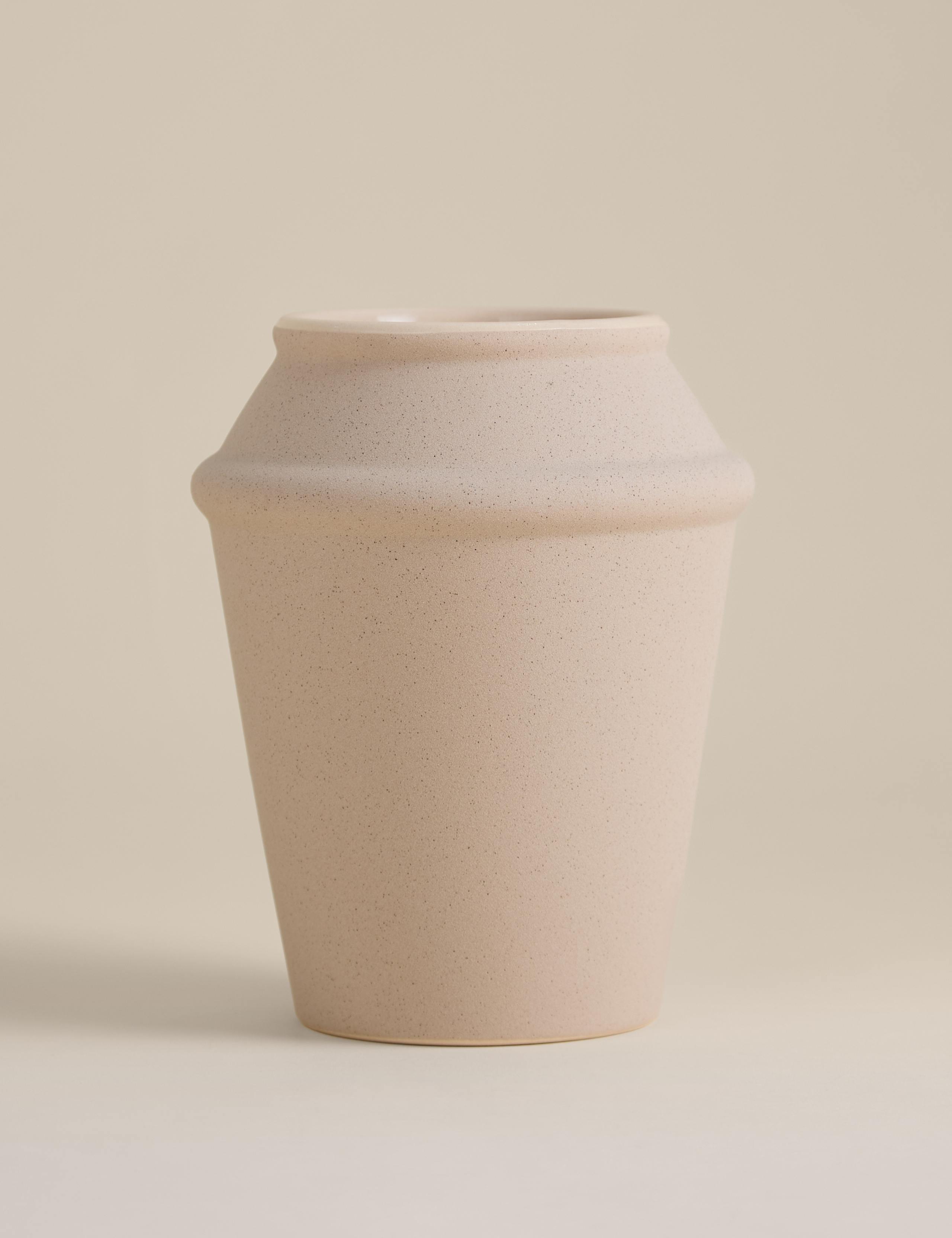 Angled Ceramic Vase 1 of 3