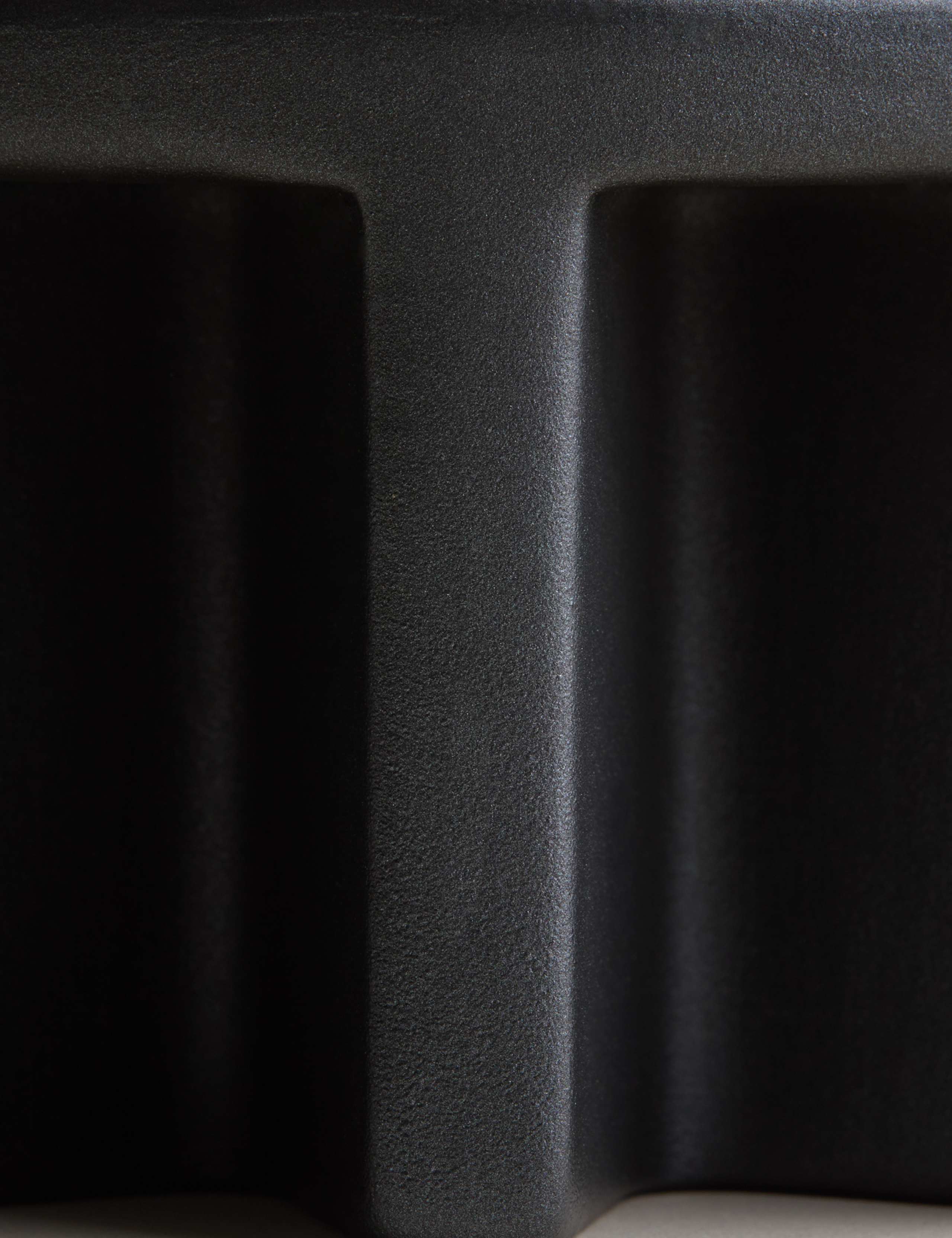 Ridged Pillar Candle Holder 3 of 3