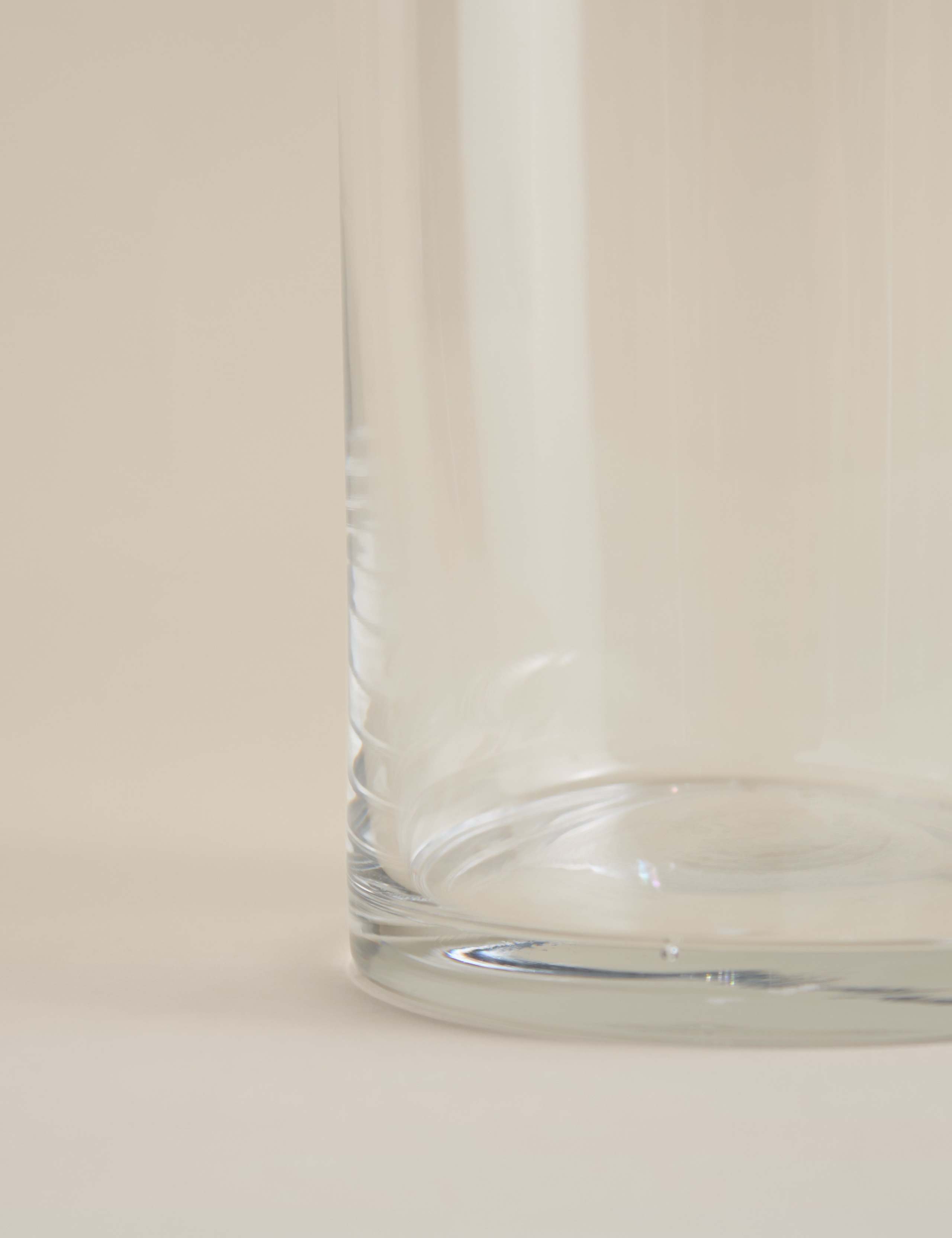 Medium Cylinder Frill Top Glass Vase 3 of 3