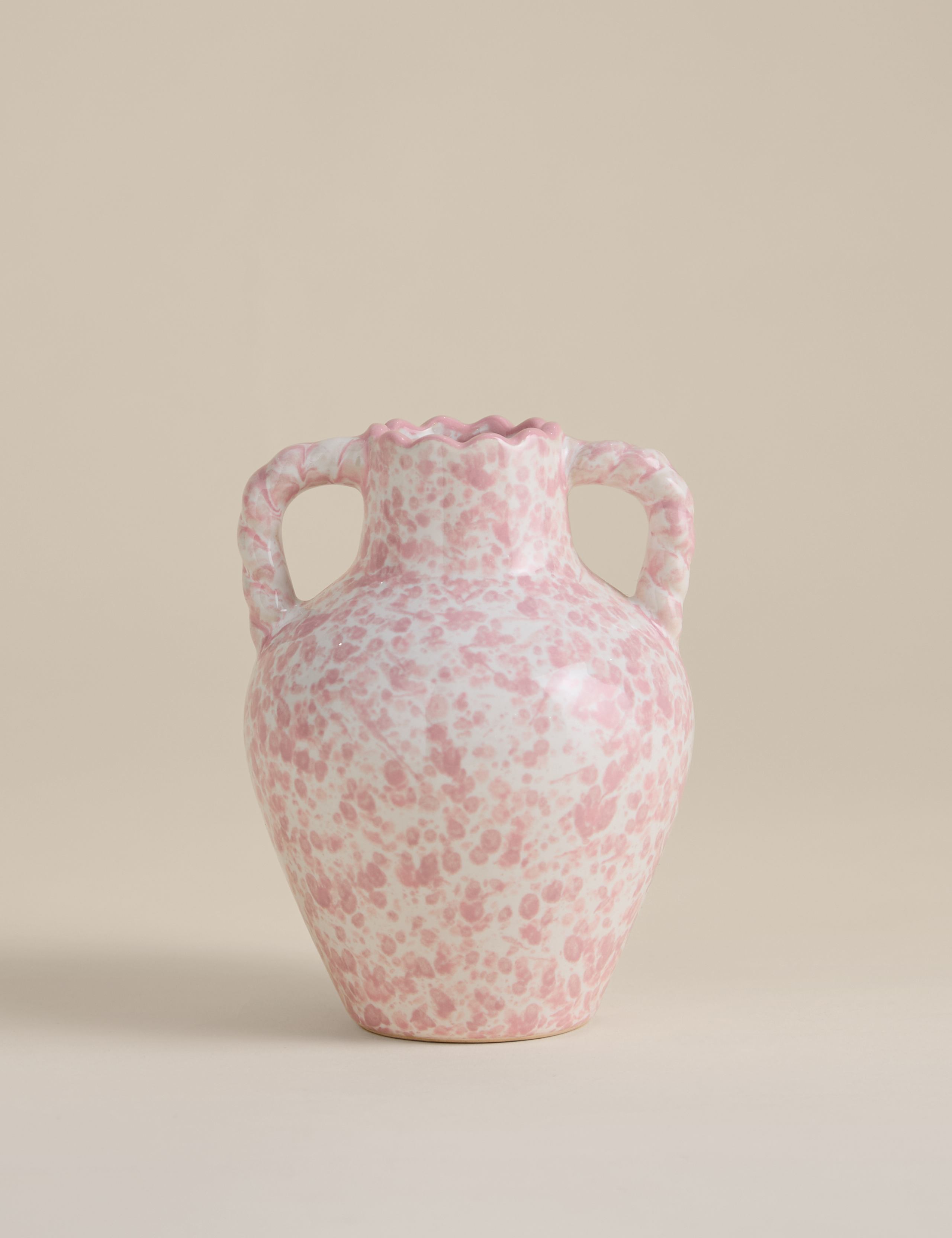 Small Splatter Ceramic Vase 1 of 3