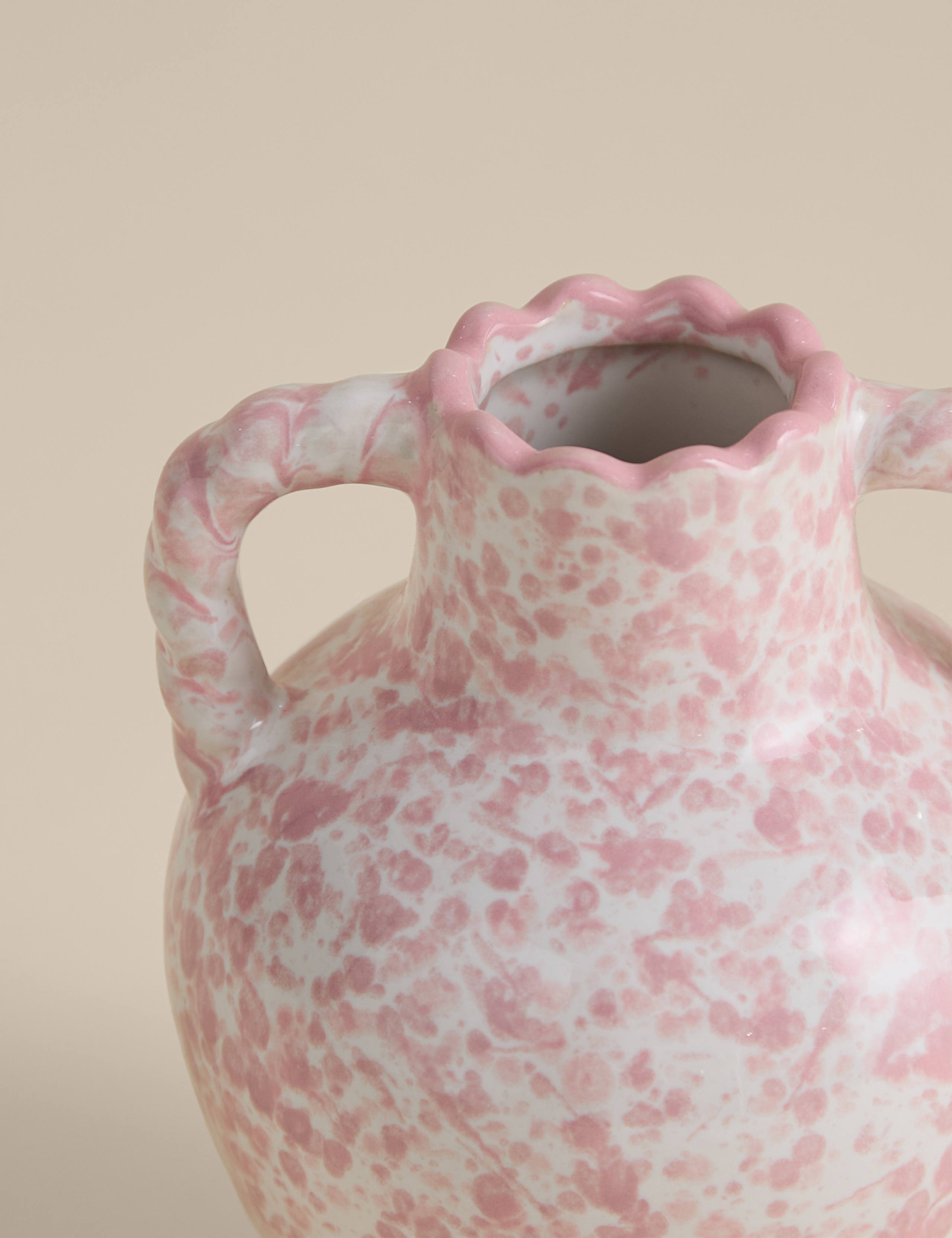 Small Splatter Ceramic Vase 3 of 3