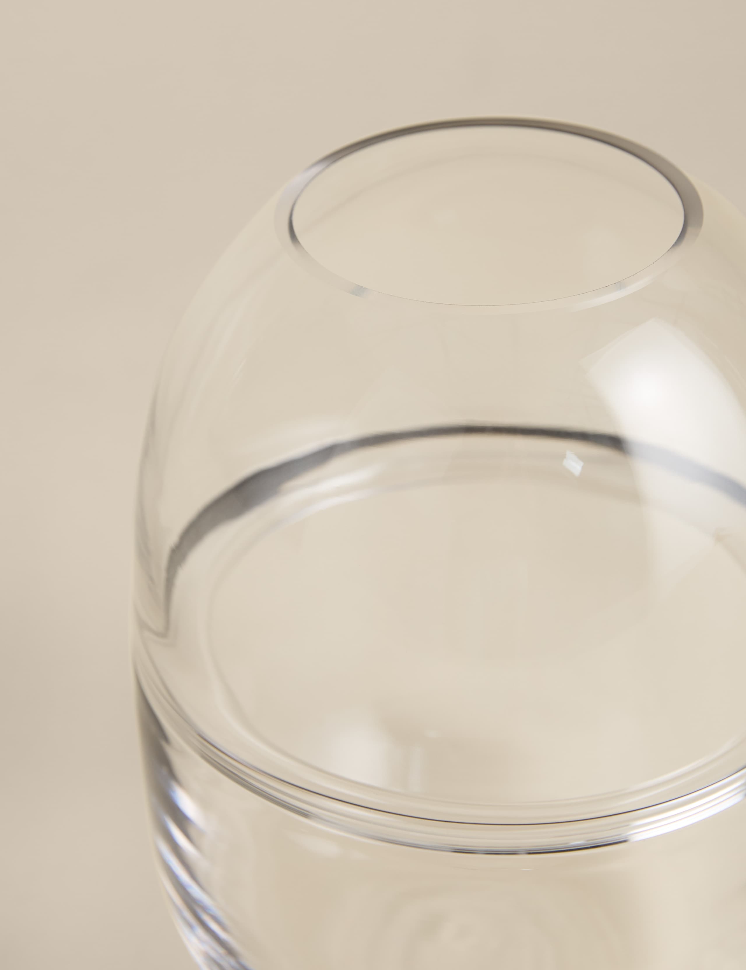 Medium Glass Round Band Vase 2 of 3