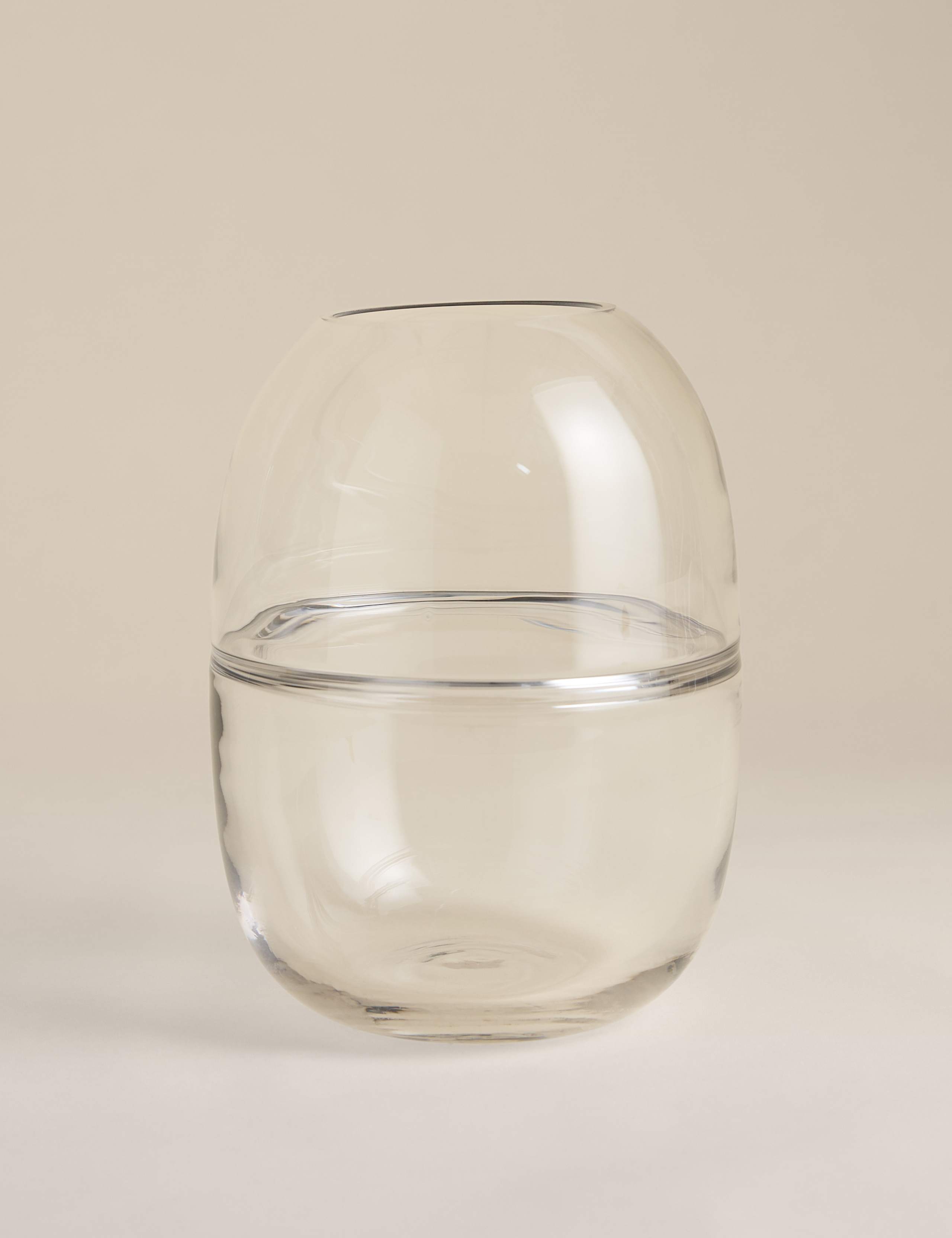 Medium Glass Round Band Vase 1 of 3