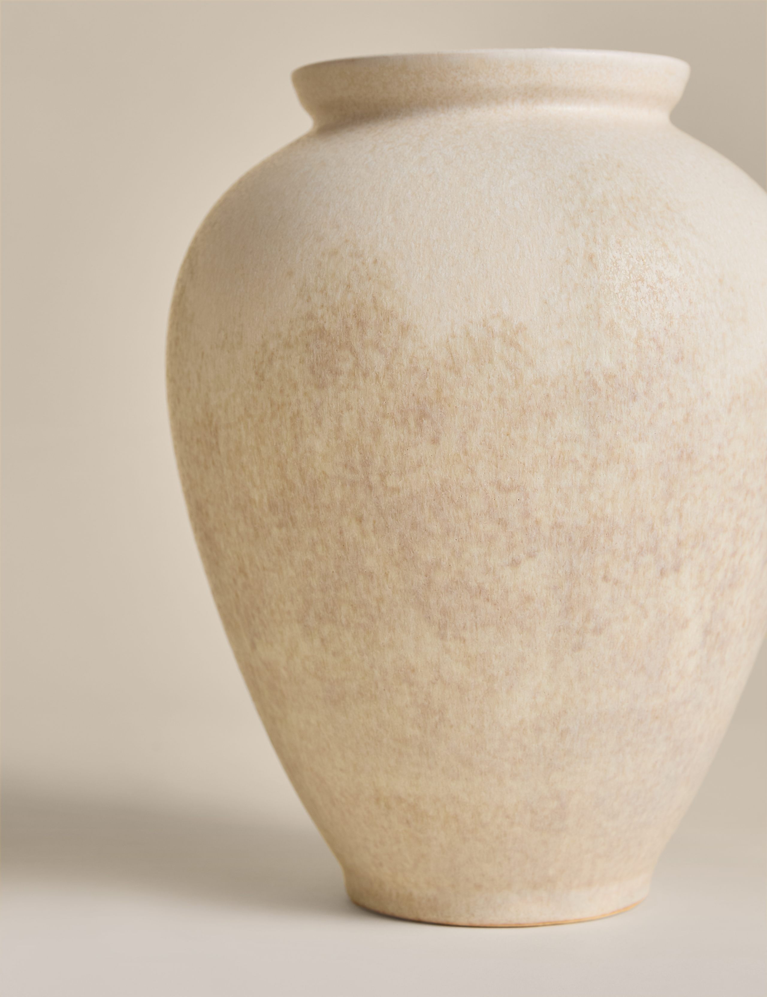 Large Rounded Ceramic Vase 3 of 3