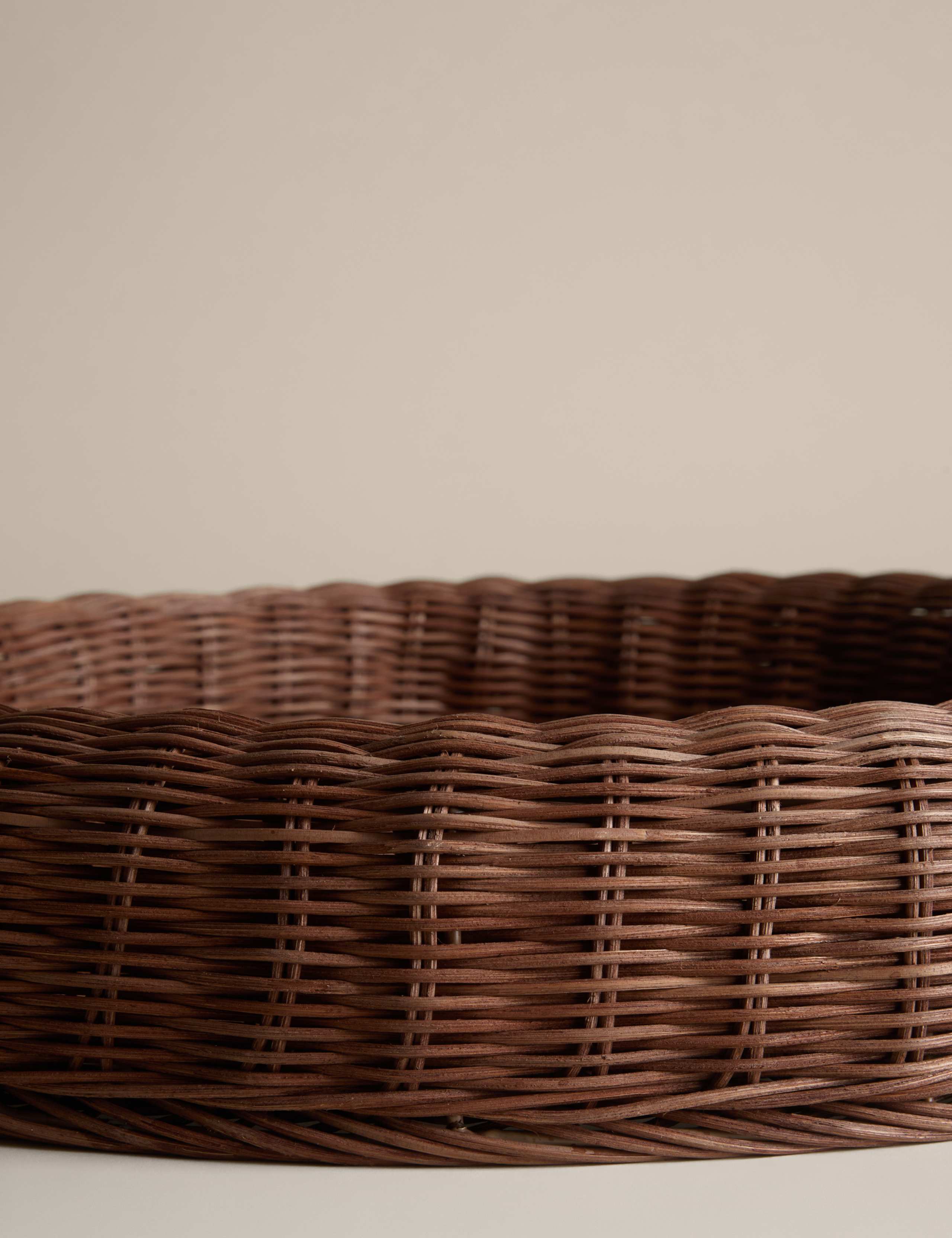 Rattan Large Round Coffee Table Tray 5 of 6
